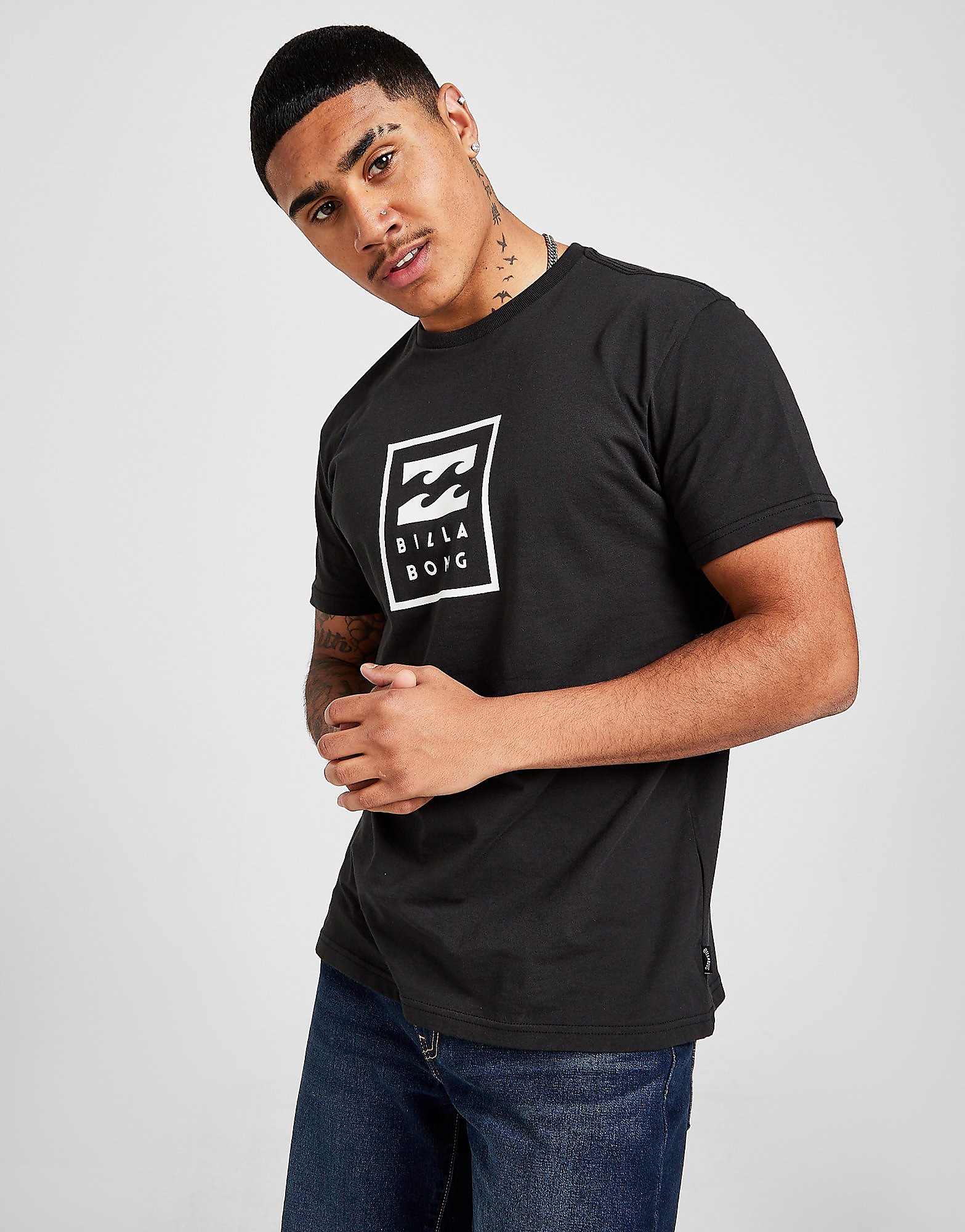 

Billabong Central Box T-Shirt - Black - Mens, Black