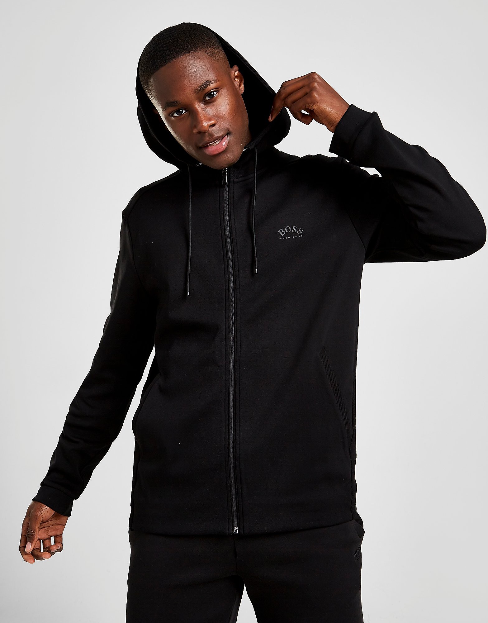 

BOSS Saggy Hoodie - Black - Mens, Black