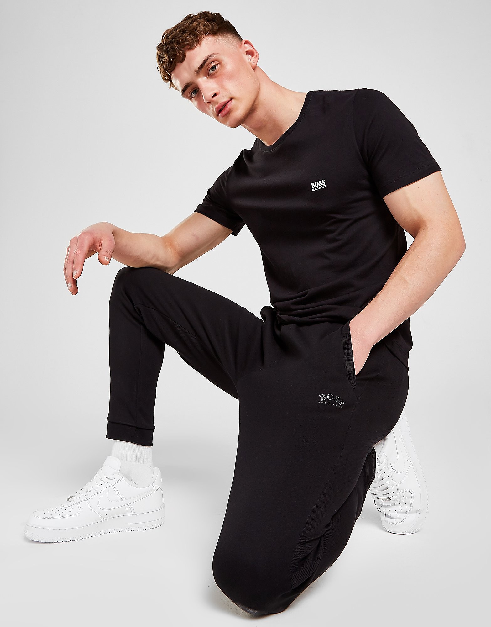 

BOSS Hadiko Joggers - Black/Black - Mens, Black/Black
