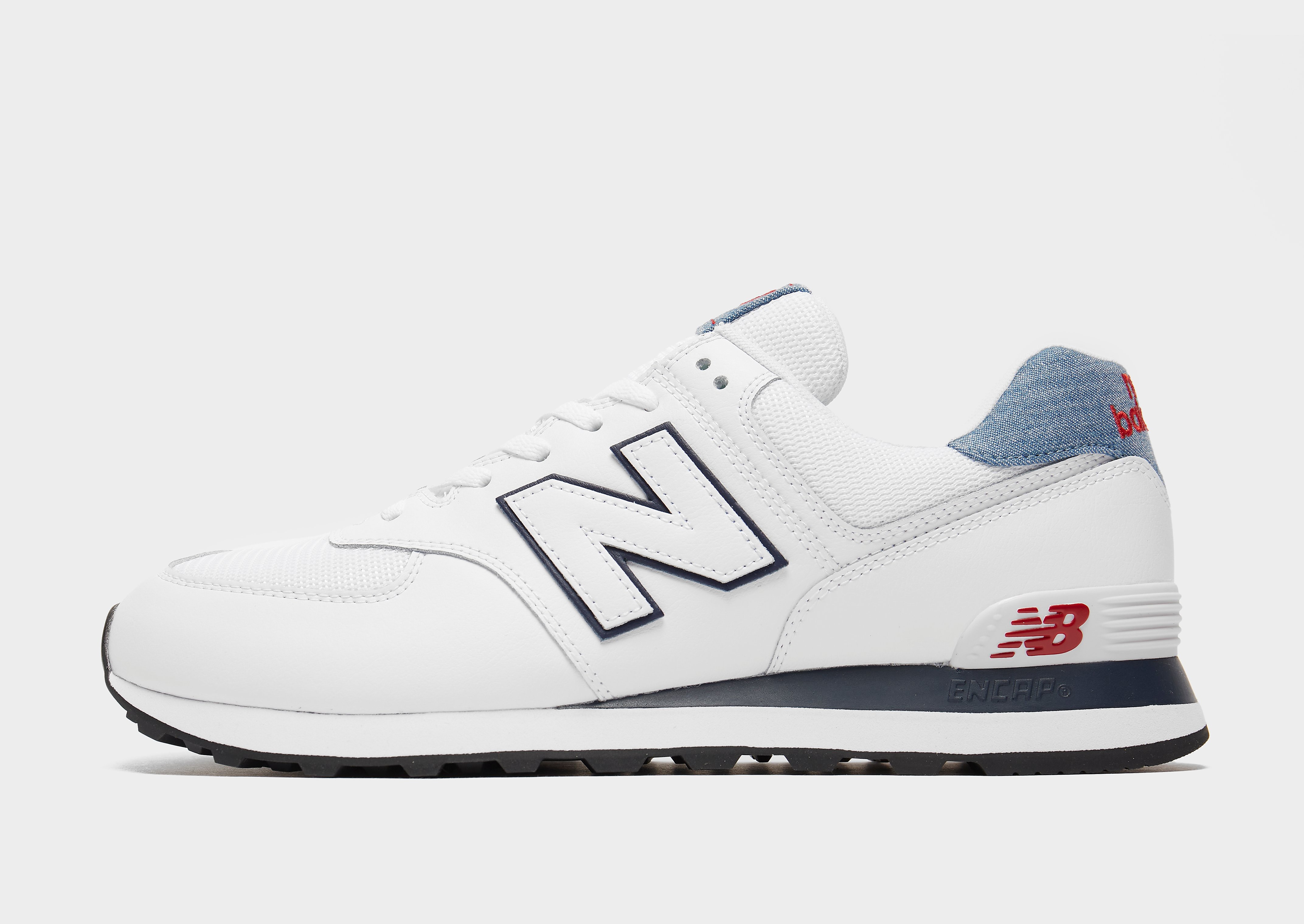 

New Balance 574 - Only at JD - White - Mens, White