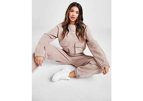 Ellesse Sweatshirt Cargo Pocket Crew Femme