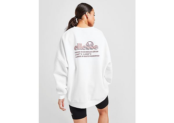 Ellesse Sweatshirt Graphic Back Crew Femme
