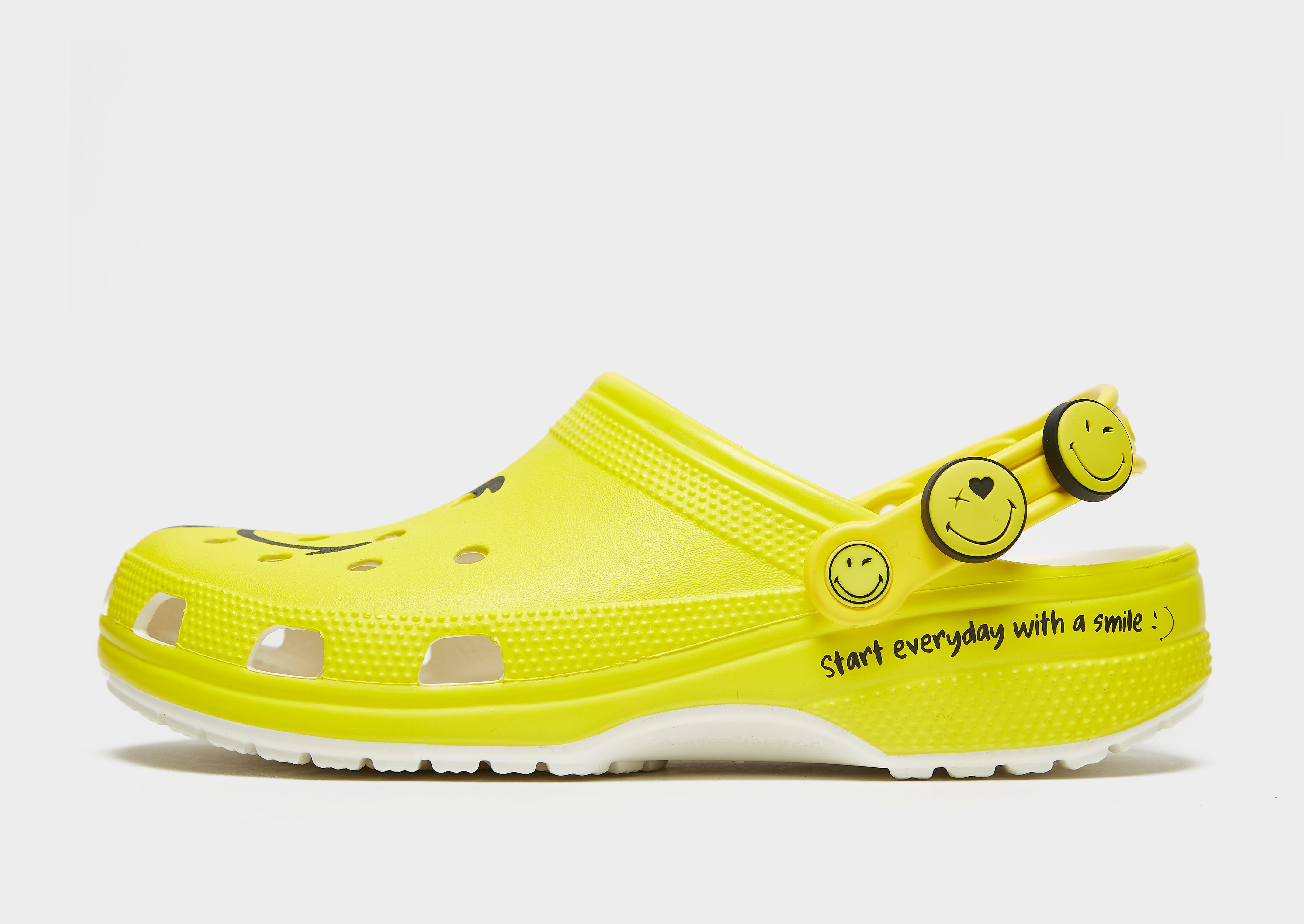 

Crocs Classic SmileyWorld Clog - Yellow - Mens, Yellow