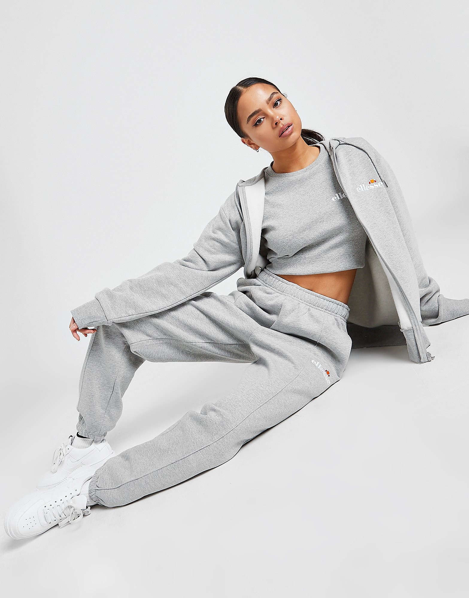 

Ellesse Pintuck Joggers - Only at JD - Grey - Womens, Grey