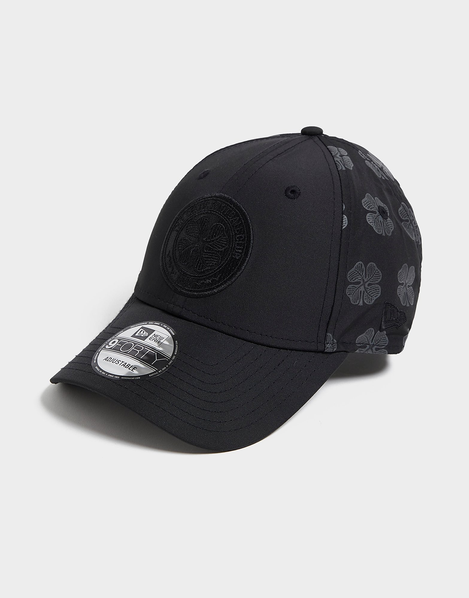 

New Era Celtic FC 9FORTY Printed Cap - Black - Womens, Black