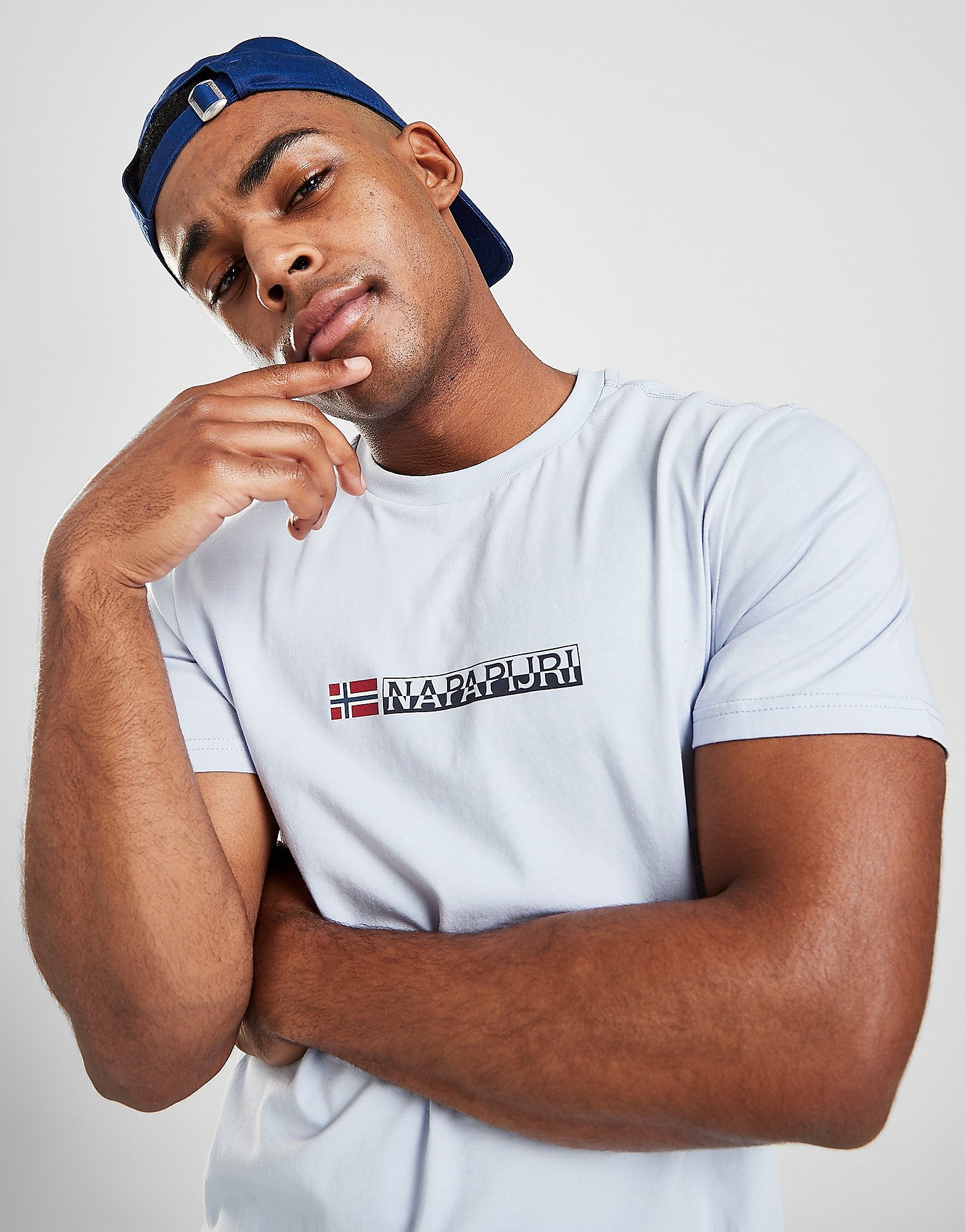

Napapijri Core Central Logo T-Shirt - Only at JD - Blue - Mens, Blue