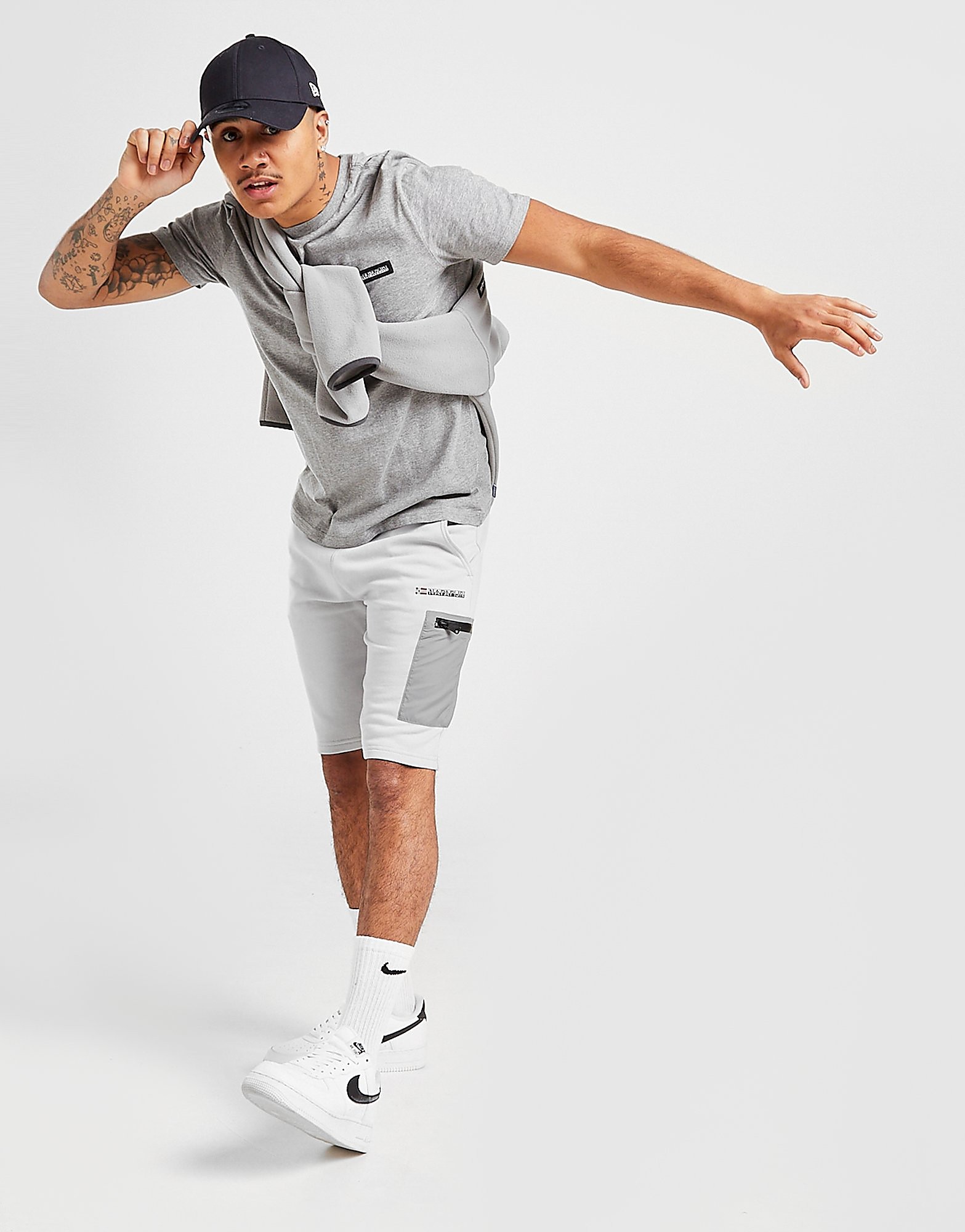 

Napapijri MA1 Cargo Fleece Shorts - Only at JD - Grey - Mens, Grey