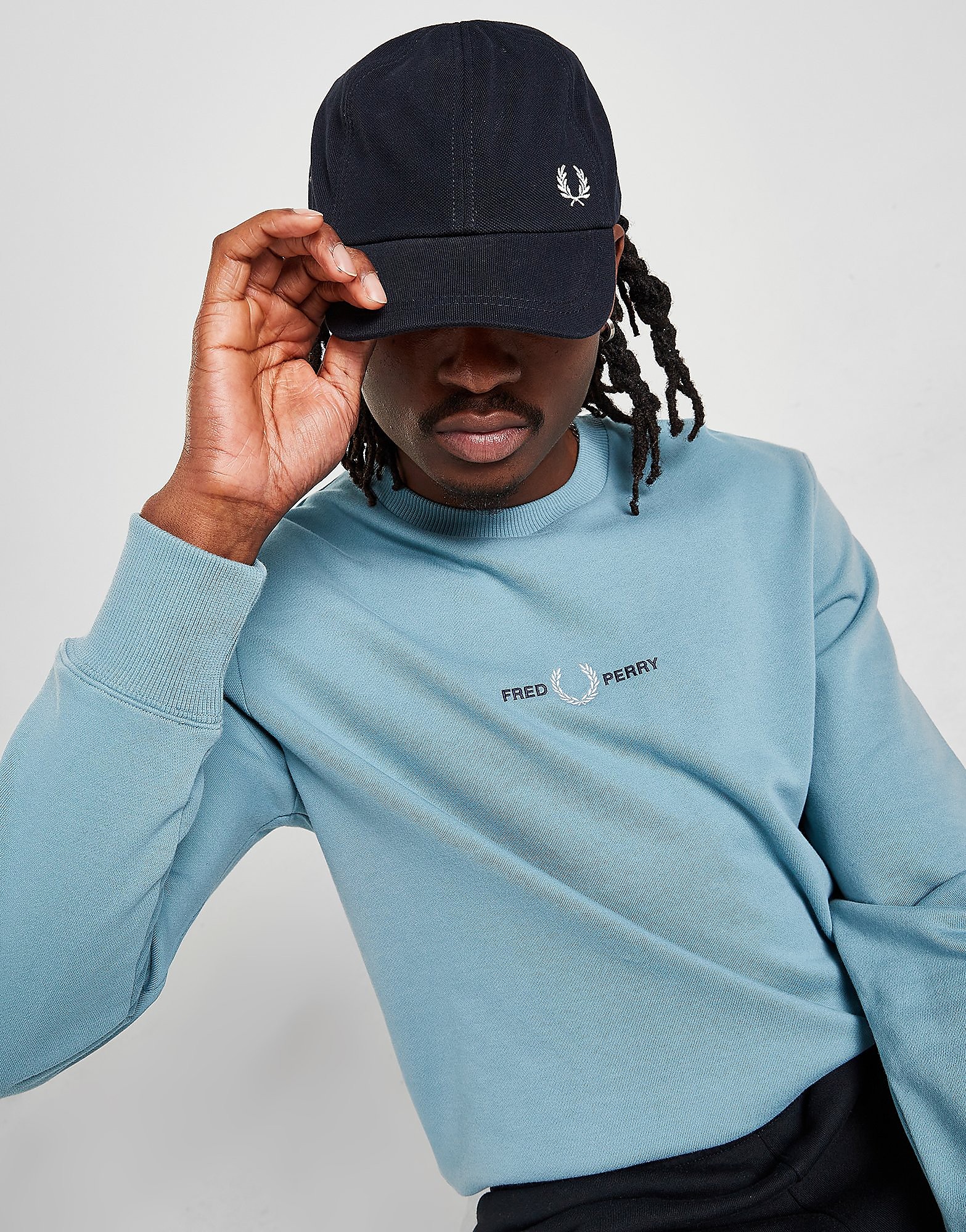 

Fred Perry Pique Classic Cap - Navy/Navy, Navy/Navy