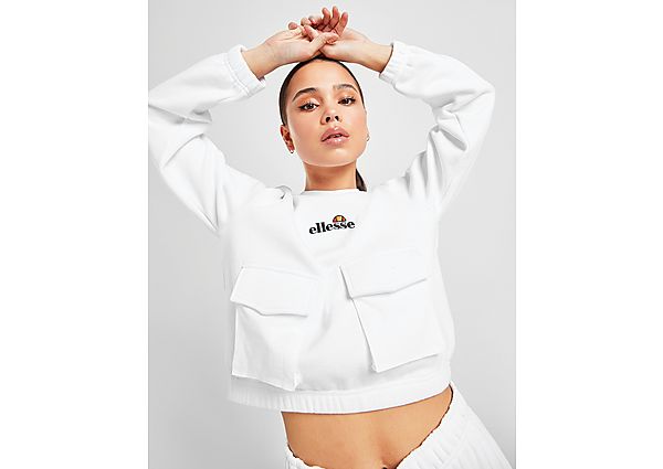 Ellesse Sweatshirt Cargo Pocket Crew Femme