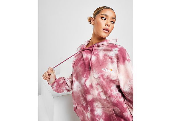 Ellesse Sweat à Capuche Tie Dye Boyfriend Femme