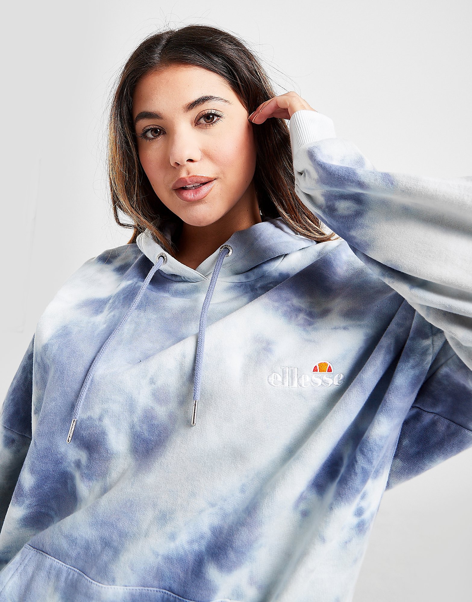 

Ellesse Tie Dye Boyfriend Hoodie - Only at JD - Blue - Womens, Blue