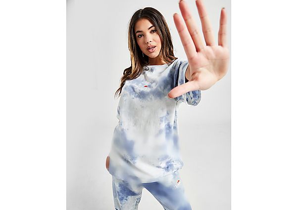 Ellesse Sweat à Capuche Tie Dye Crop Femme