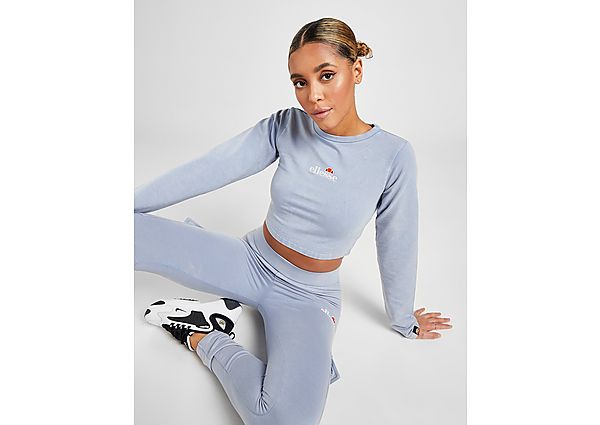 Ellesse T-Shirt Crop Wash Manches Longues
