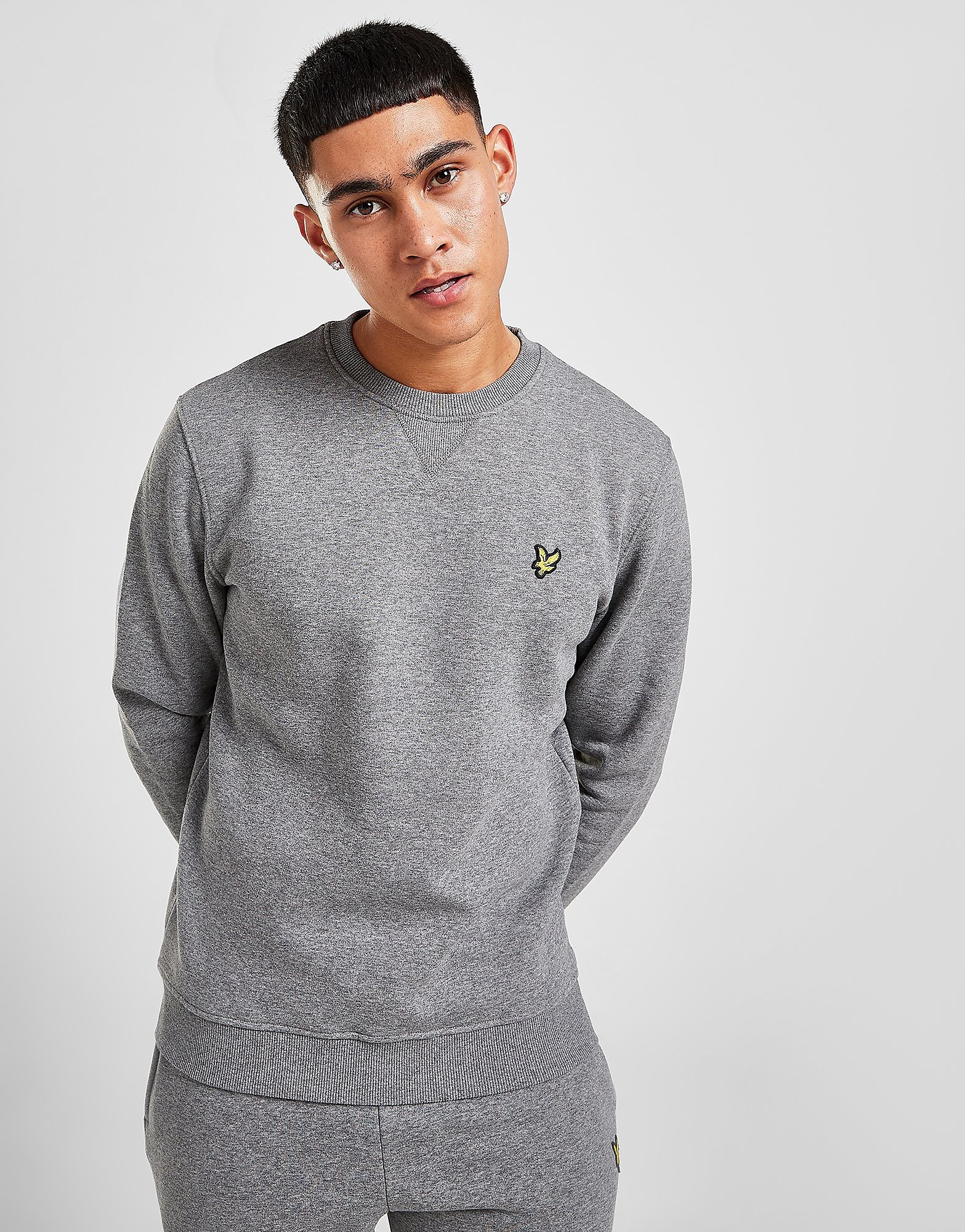 

Lyle & Scott Core Crew Sweatshirt - Only at JD - Grey - Mens, Grey