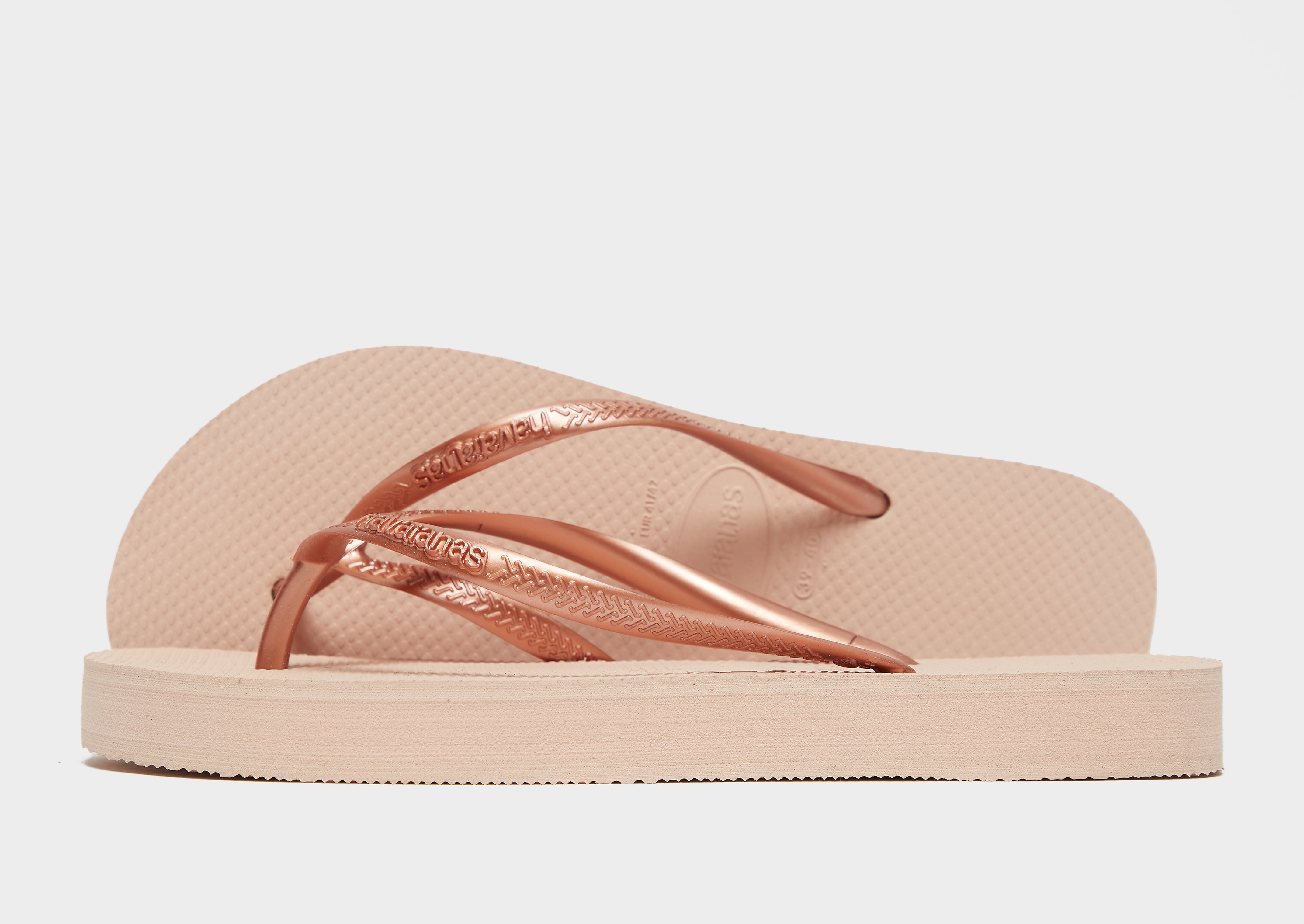 Havaianas slim platform -varvassandaalit naiset - womens, vaaleanpunainen, havaianas