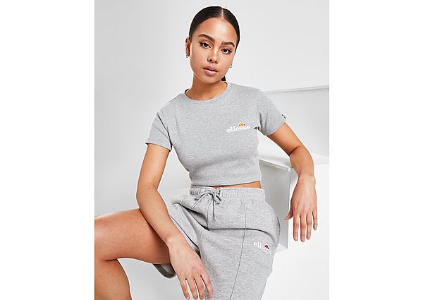 Ellesse T-Shirt Crop Baby Rib Femme