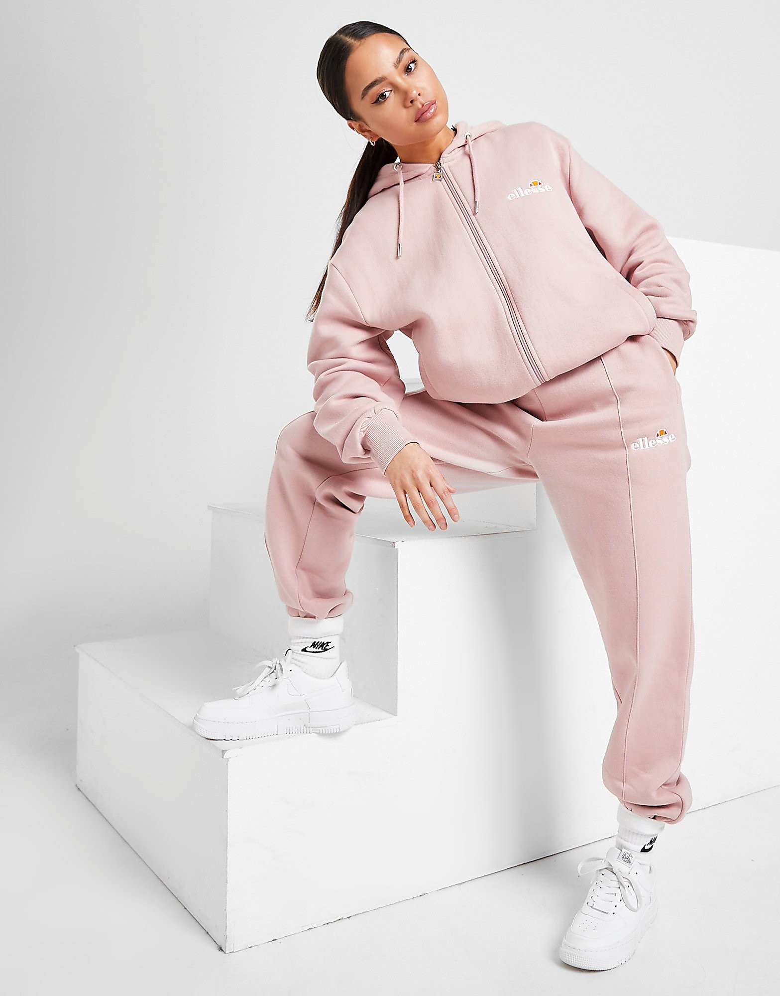 

Ellesse Pintuck Joggers - Only at JD - Pink - Womens, Pink
