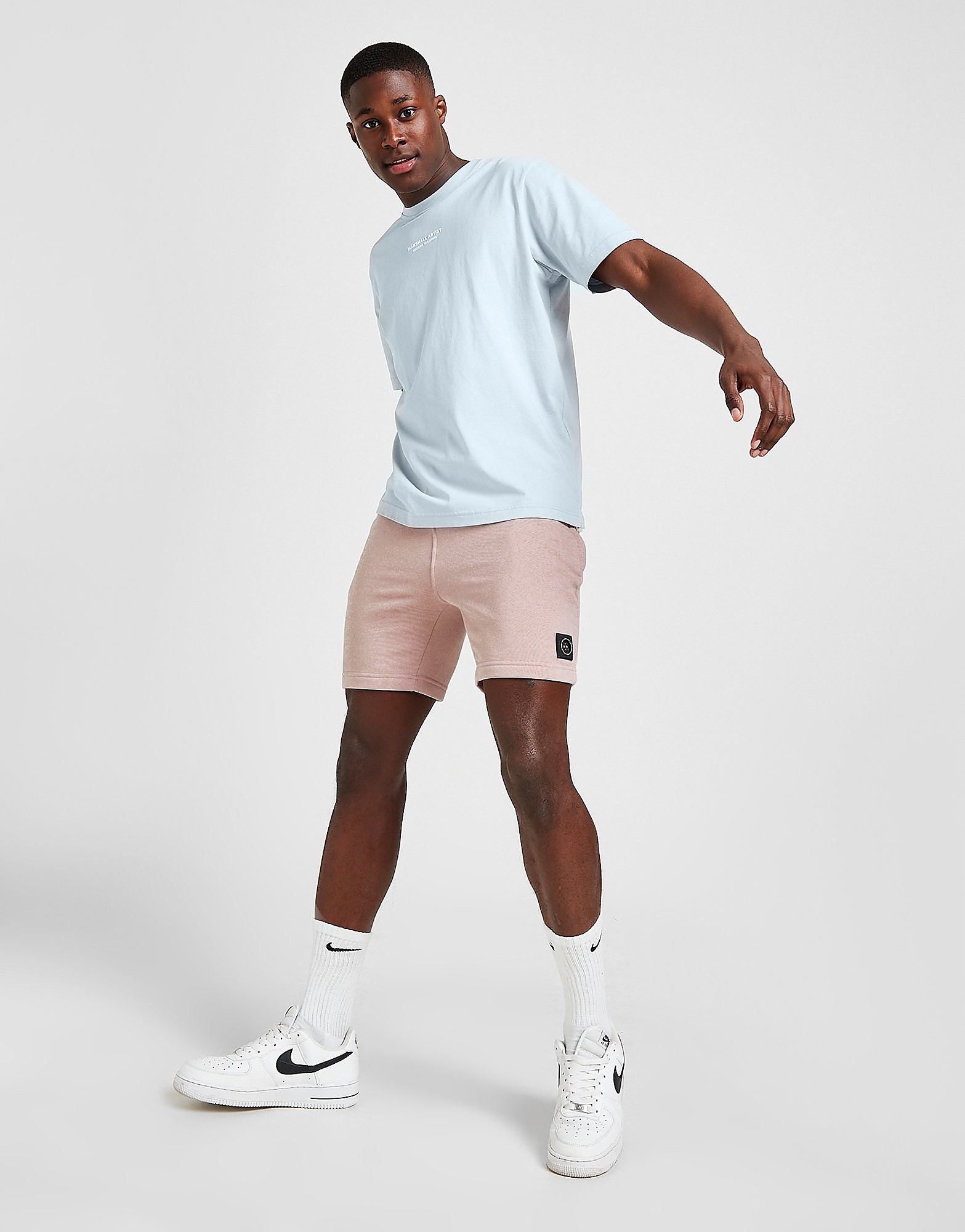 

Marshall Artist Siren Zip Shorts - Rose - Mens, Rose