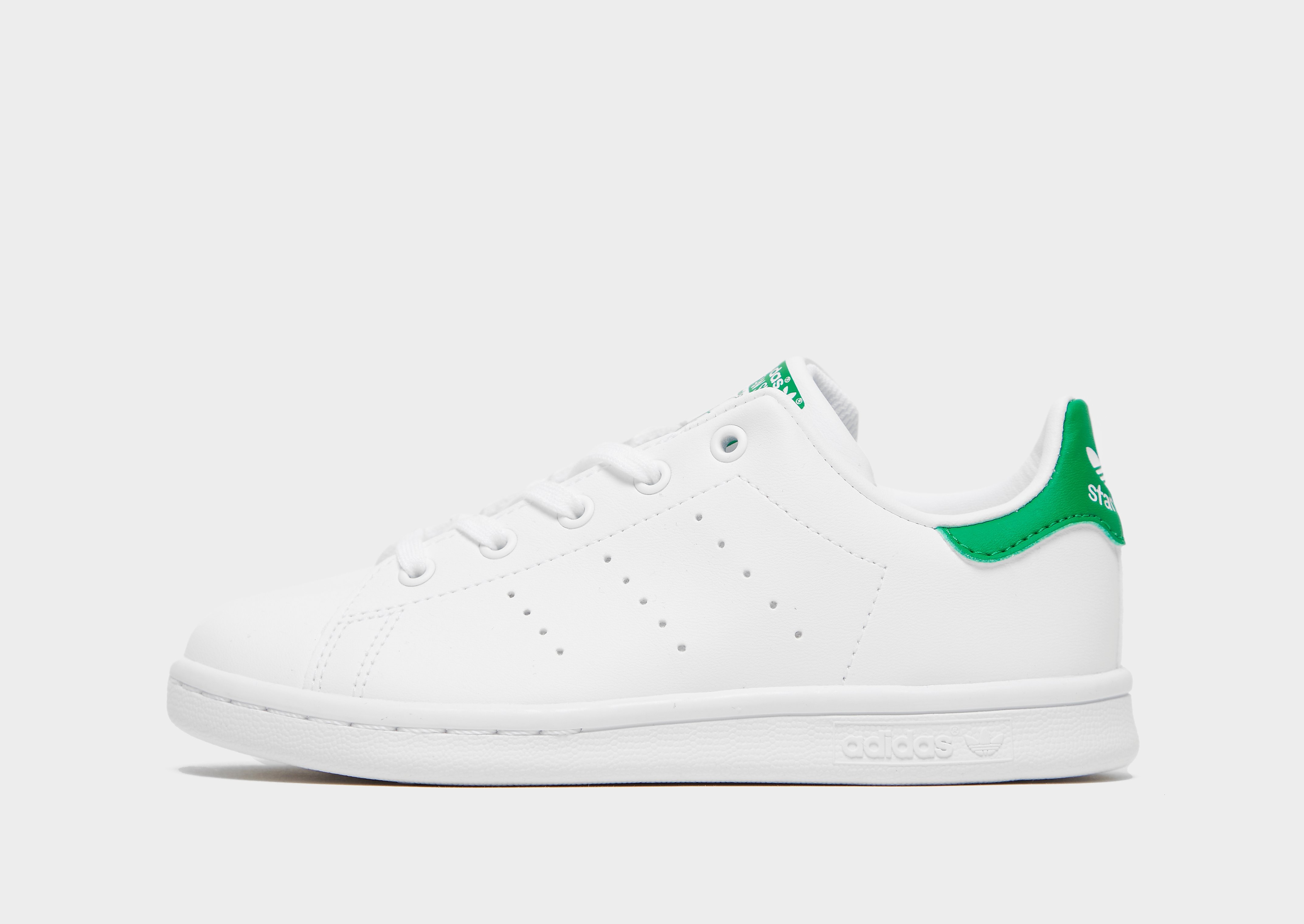

adidas Originals Stan Smith Children - Cloud White / Cloud White / Green/Green - Kids, Cloud White / Cloud White / Green/Green