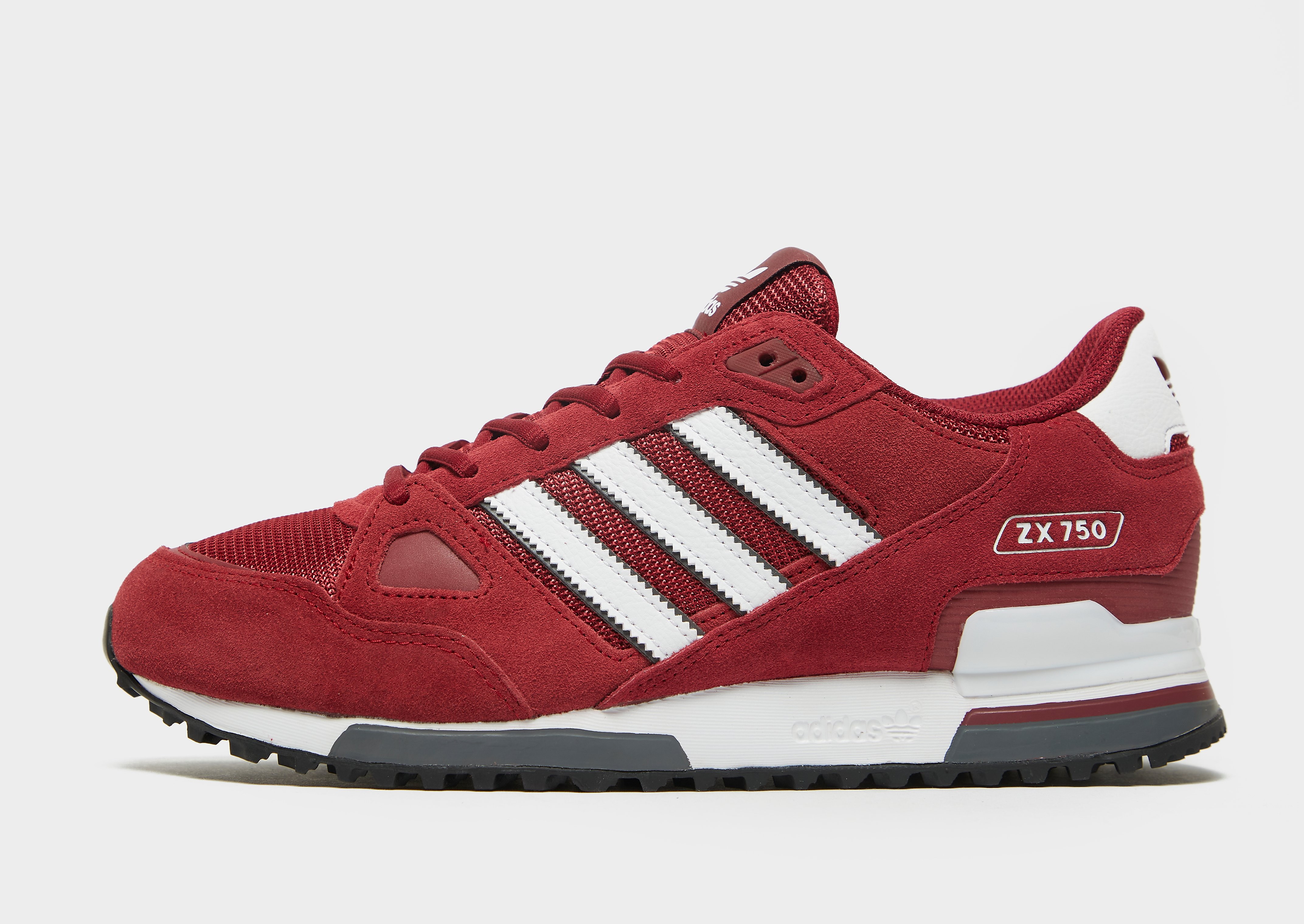 

adidas Originals ZX 750 - Only at JD - Red - Mens, Red