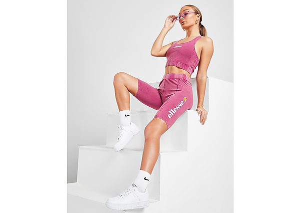 Ellesse Short Cycliste Acid Wash Femme