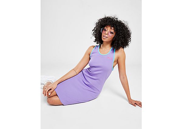 Fila Robe Côtelée Logo Femme