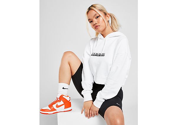 Napapijri Sweat à Capuche Box Crop Femme