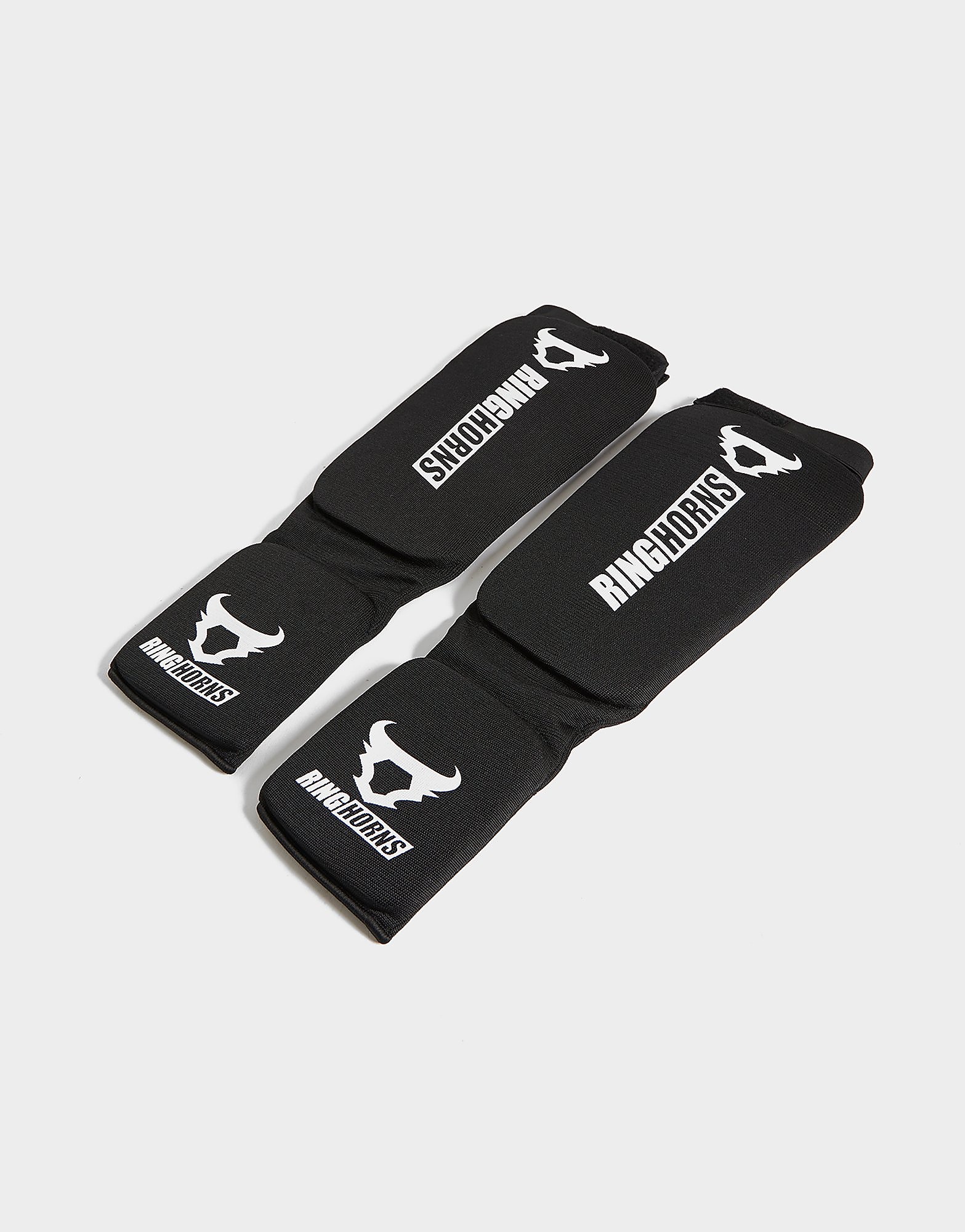 

Venum Ringhorns Kontact Shinguards - Black - Mens, Black