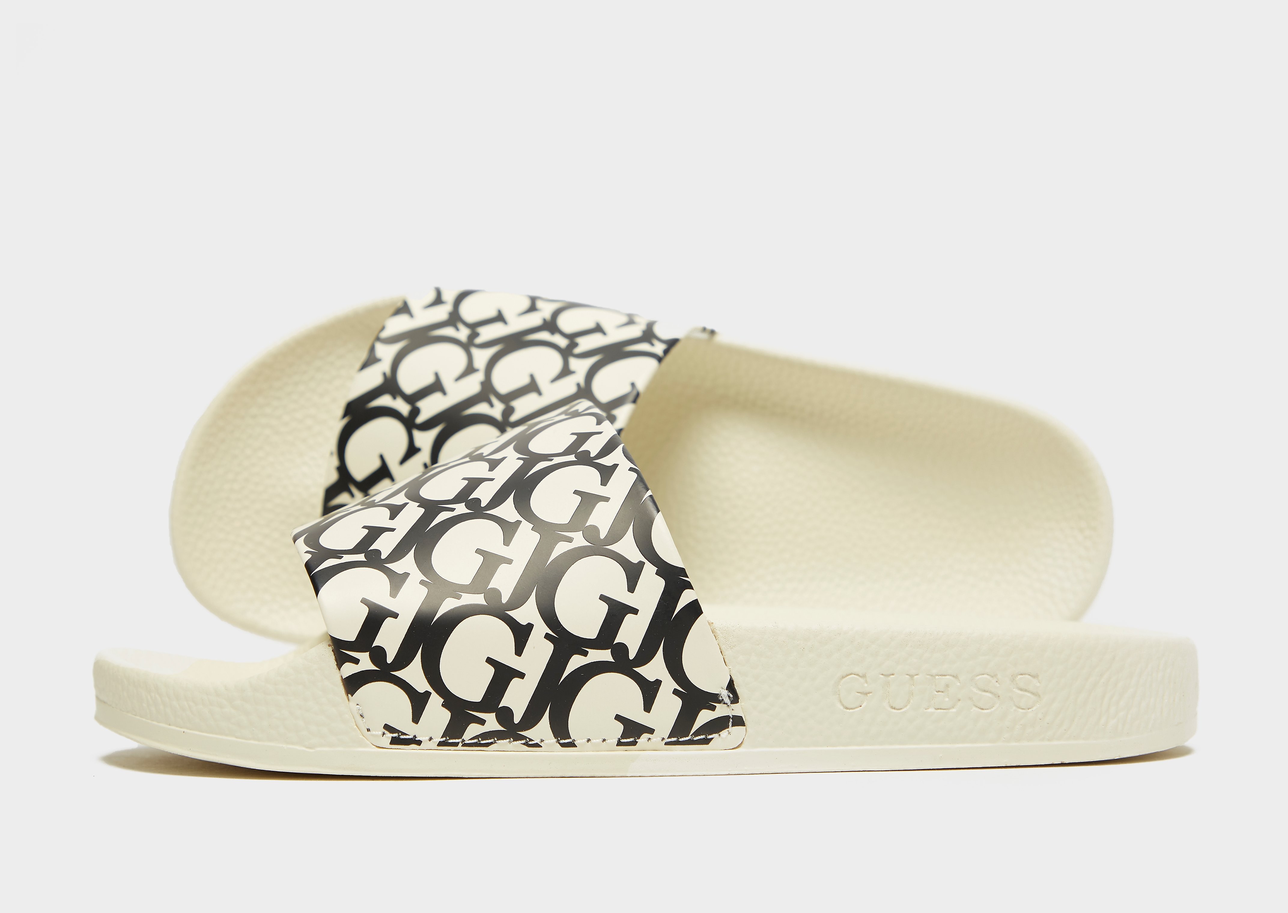 

GUESS Jeans Slides Women's - Only at JD - White, White