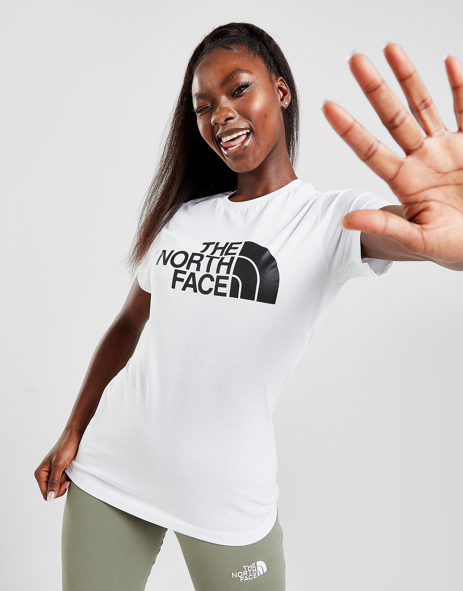 

The North Face Easy Short Sleeve T-Shirt - White/TEE - Womens, White/TEE