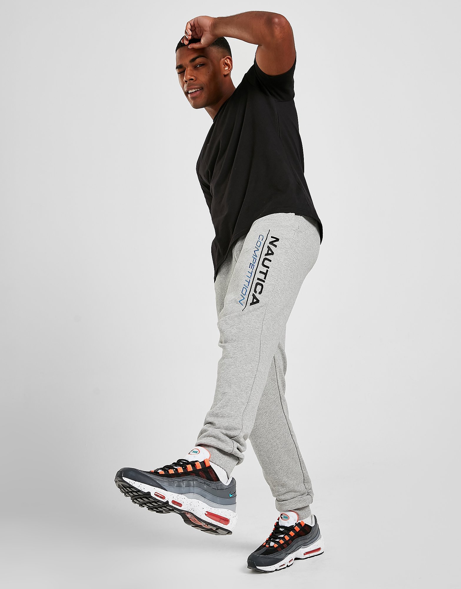 

Nautica Competition Fin Joggers - Grey - Mens, Grey