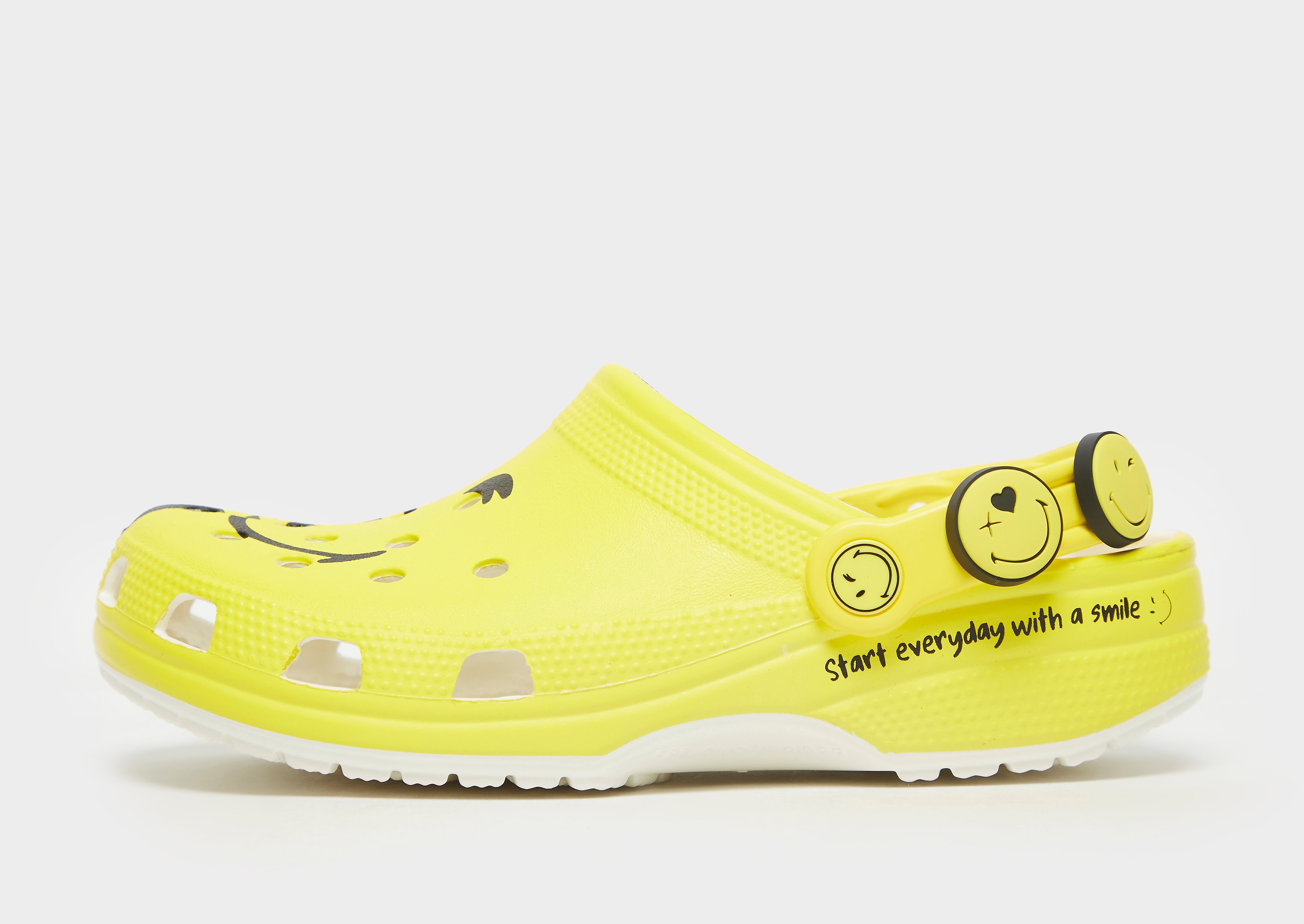

Crocs Classic SmileyWorld Clog Women's - Yellow, Yellow