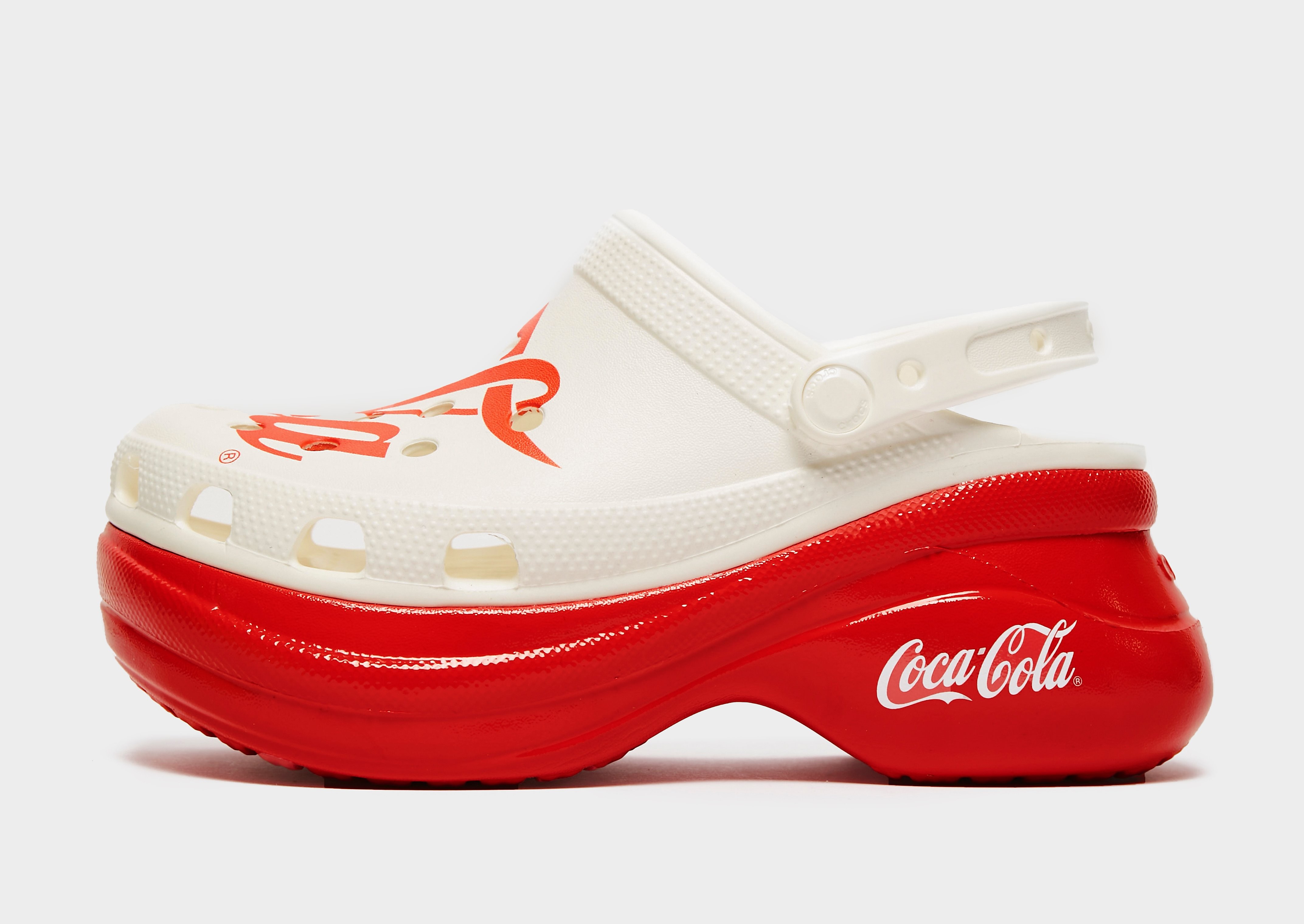 Crocs Classic Clog Platform Women's - White/Red, White/Red