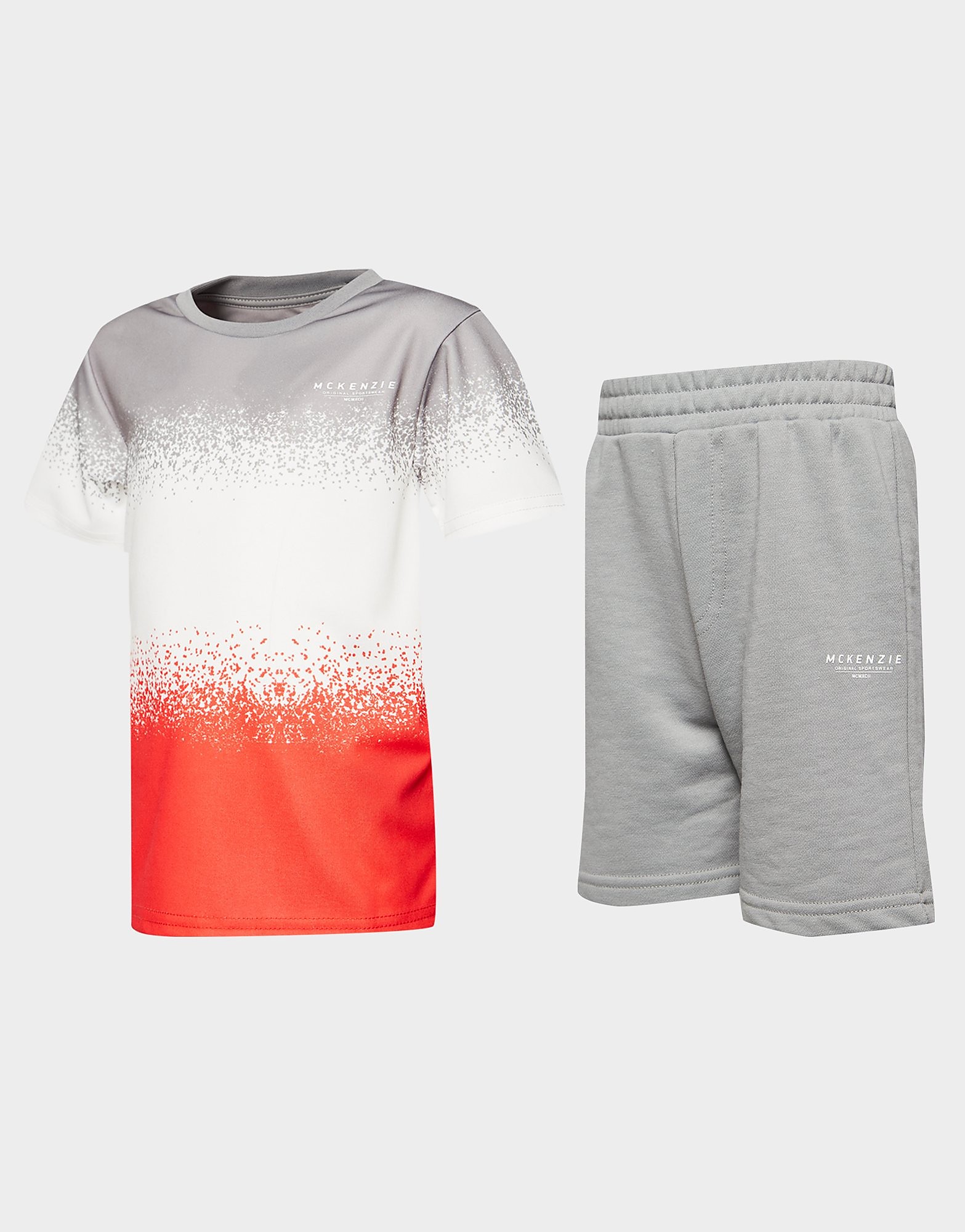 

McKenzie Mini Warren T-Shirt/Shorts Set Children - Grey - Kids, Grey