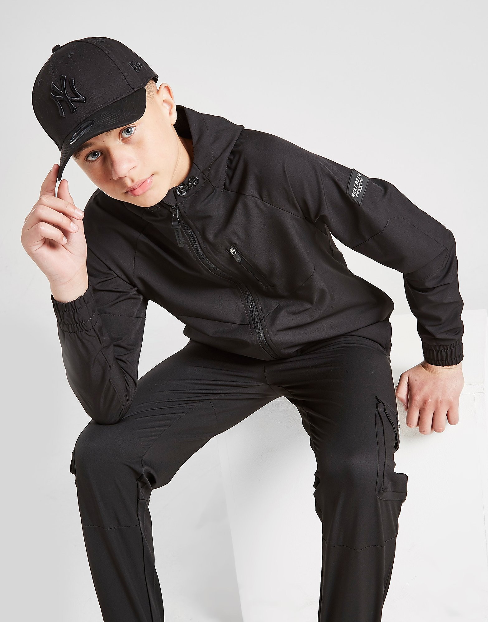 

McKenzie Denton Zip Through Hoodie - Black - Kids, Black
