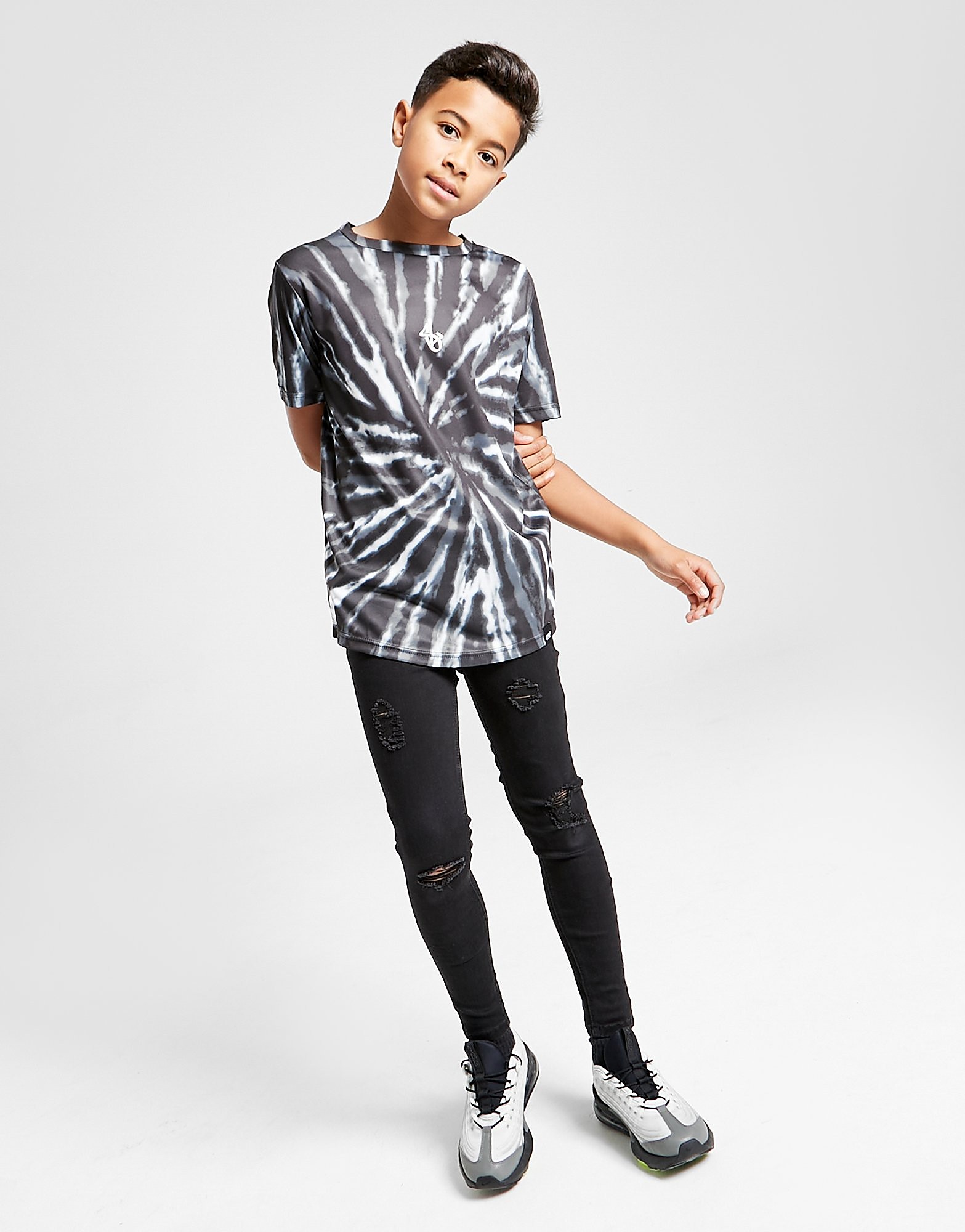 

Sonneti Rossko T-Shirt Junior - Black/White - Kids, Black/White