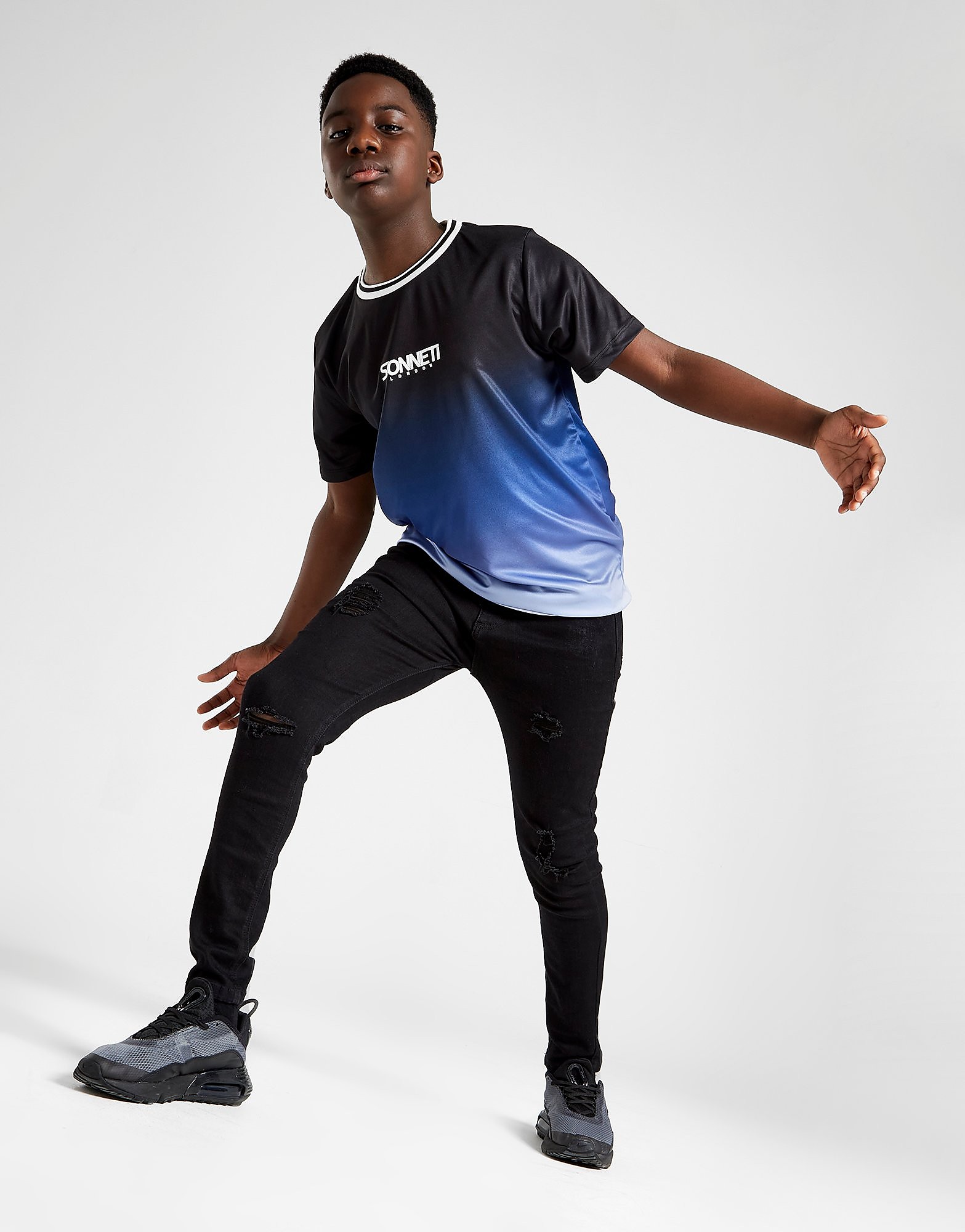

Sonneti Clout T-Shirt Junior - Navy/Blue/White - Kids, Navy/Blue/White