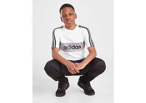 adidas T-Shirt Colour Block Badge Sport Junior