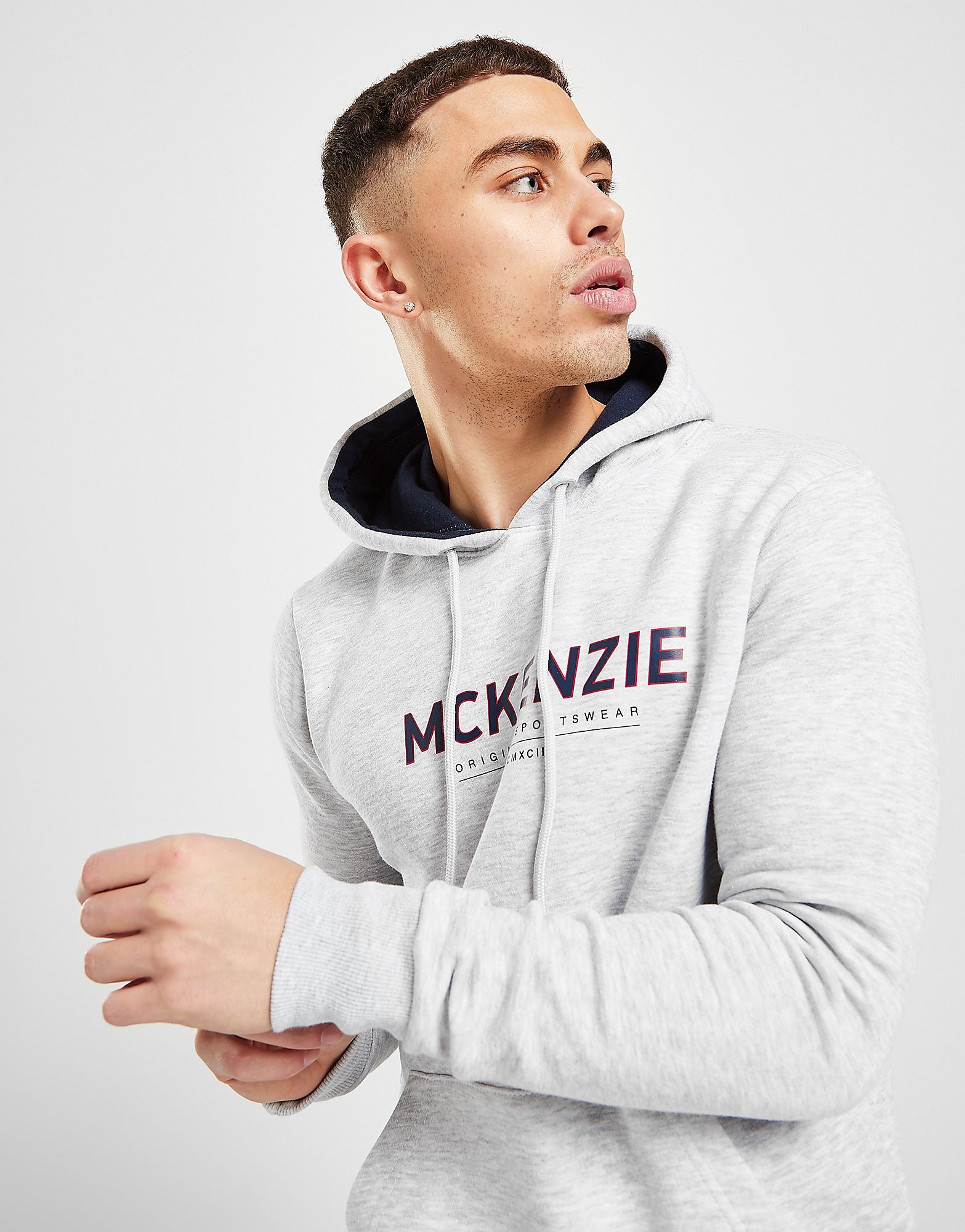 

McKenzie Teo Overhead Hoodie - Only at JD - Grey - Mens, Grey