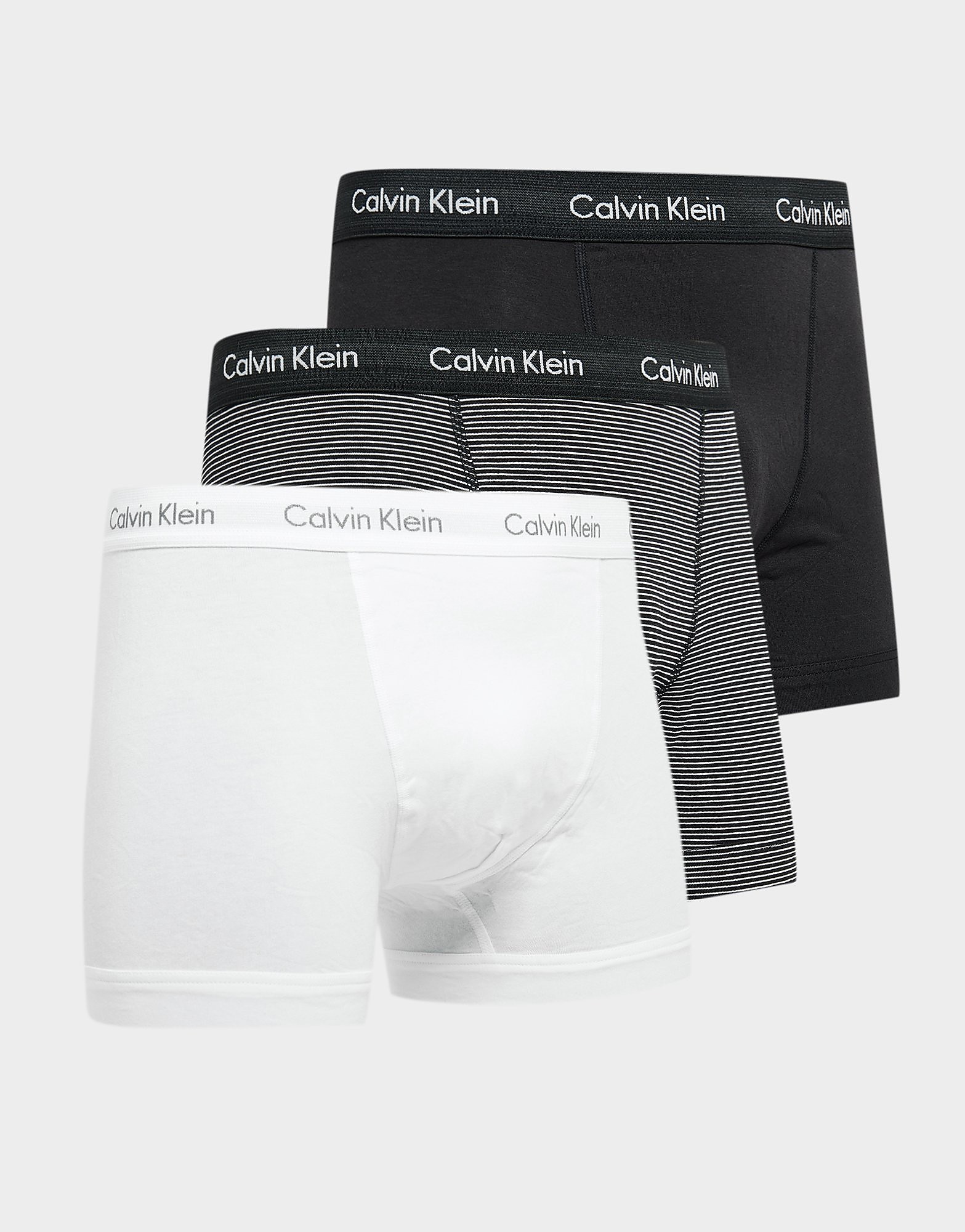 

Calvin Klein Underwear 3 Pack Trunks - Multi/White - Mens, Multi/White