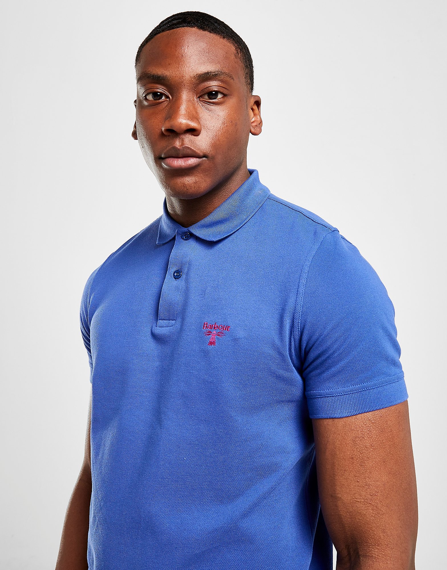

Barbour Beacon Logo Polo Shirt - Blue - Mens, Blue