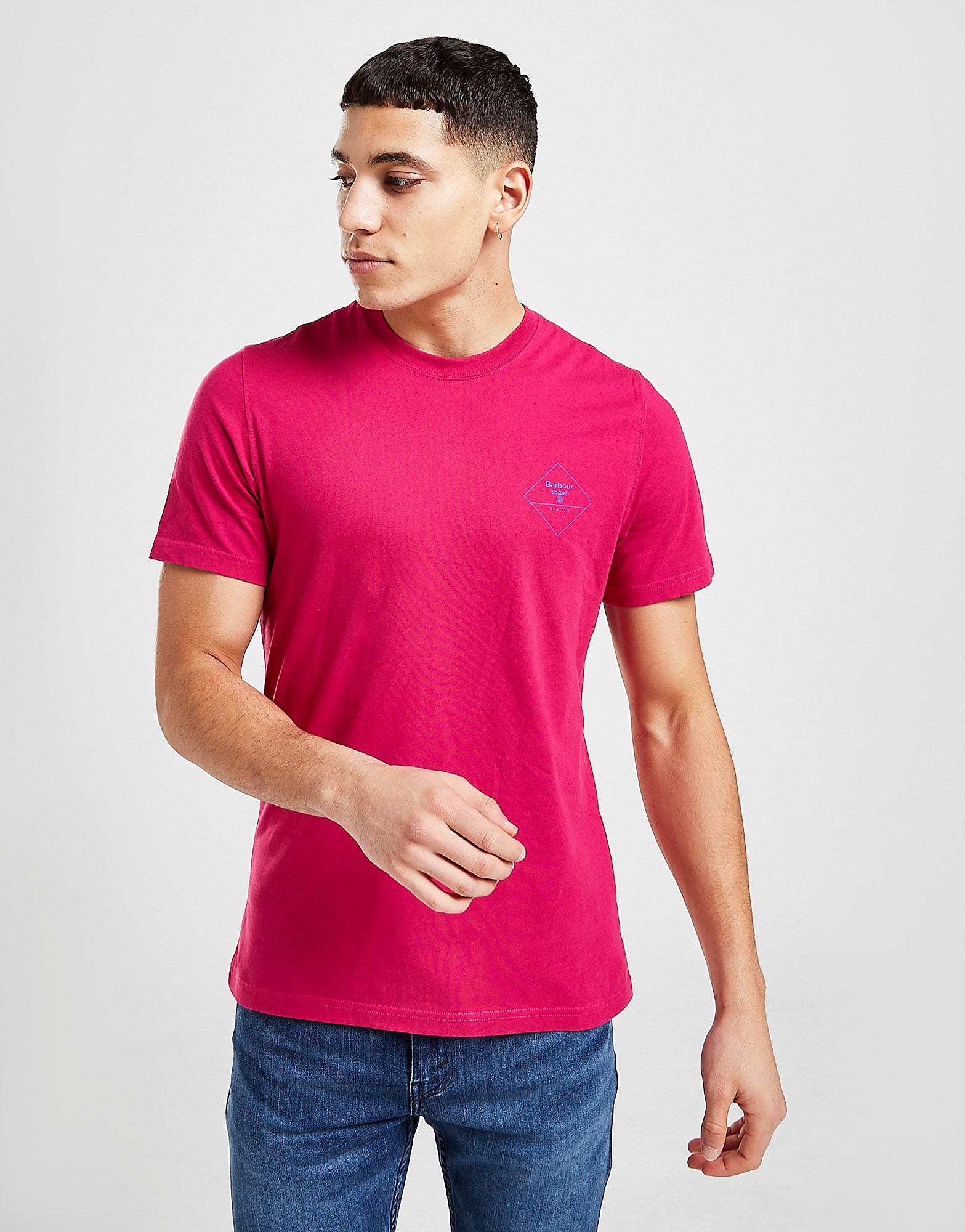 

Barbour Beacon Box Logo T-Shirt - Pink - Mens, Pink