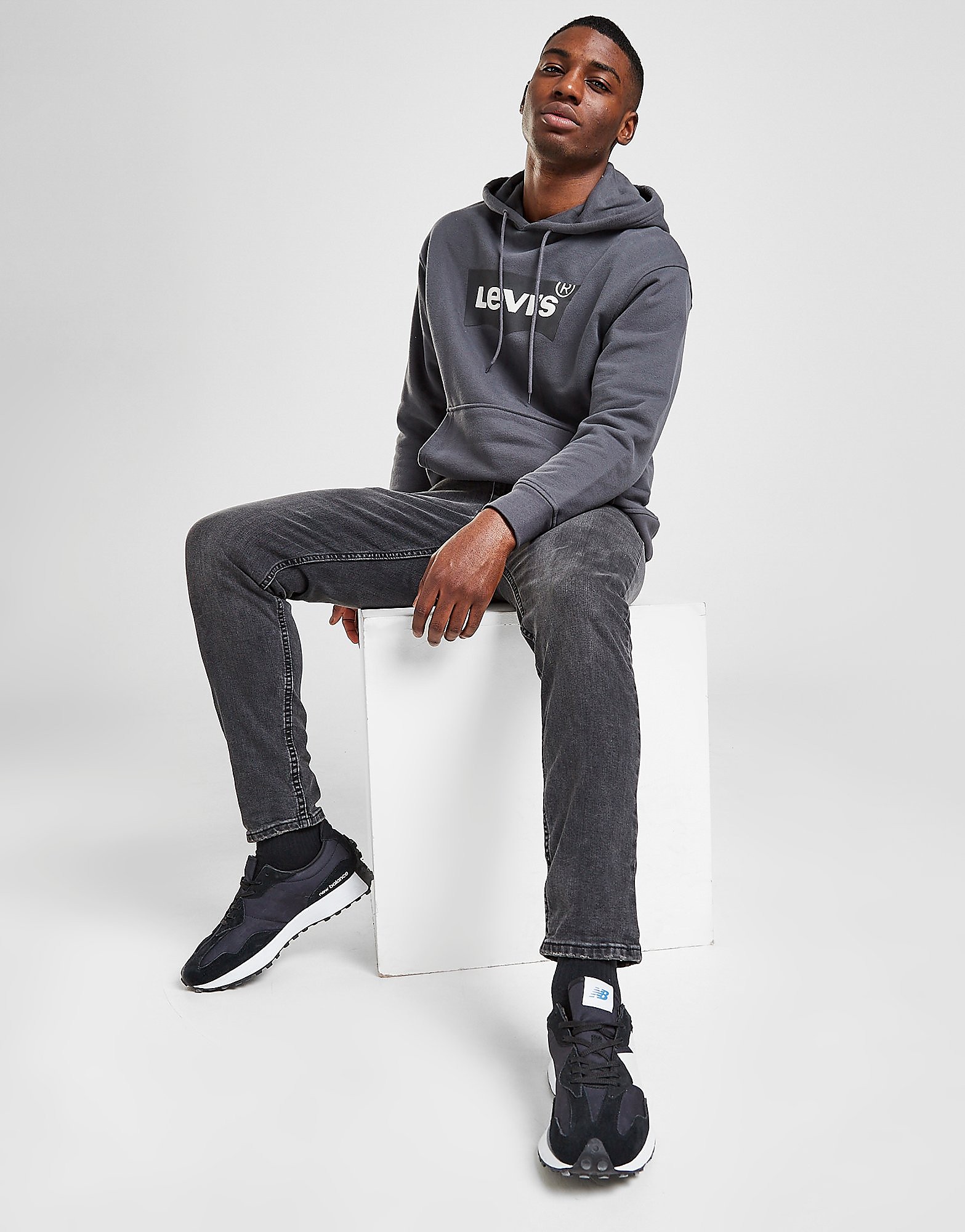 

Levis Lo-Ball Slim Jeans - Black - Mens, Black