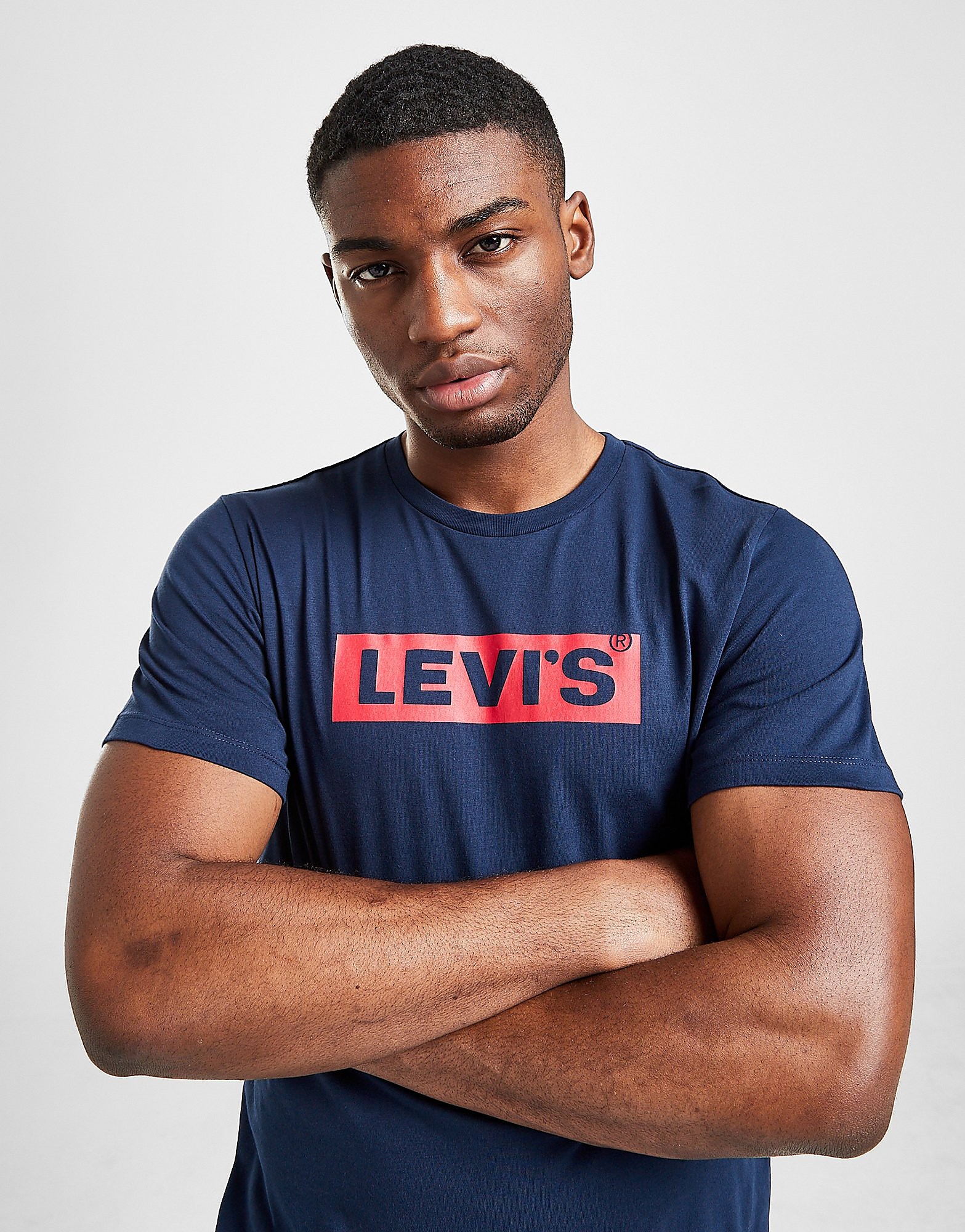 

Levis Boxtab T-Shirt - Navy - Mens, Navy