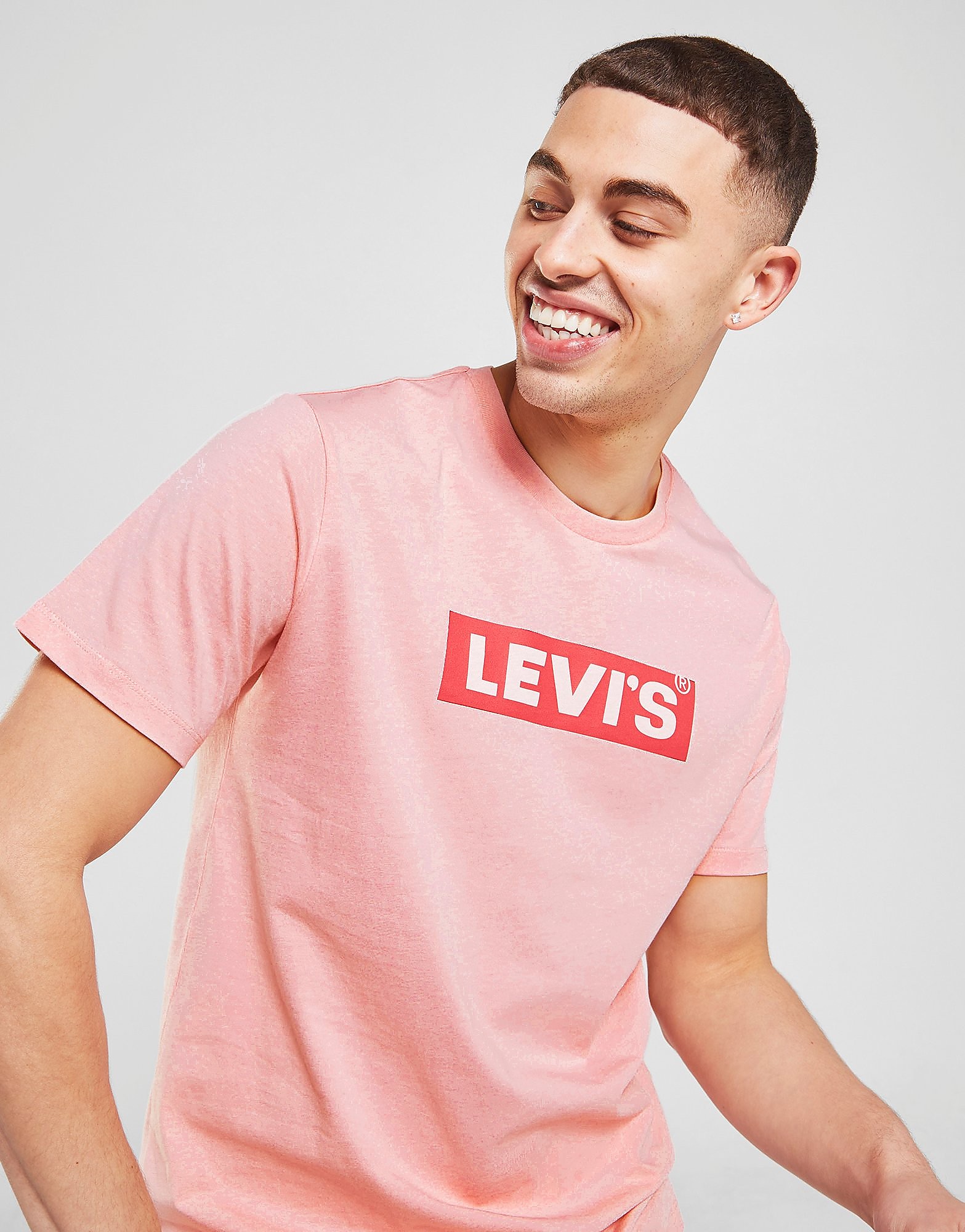 

Levis Boxtab T-Shirt - Pink - Mens, Pink
