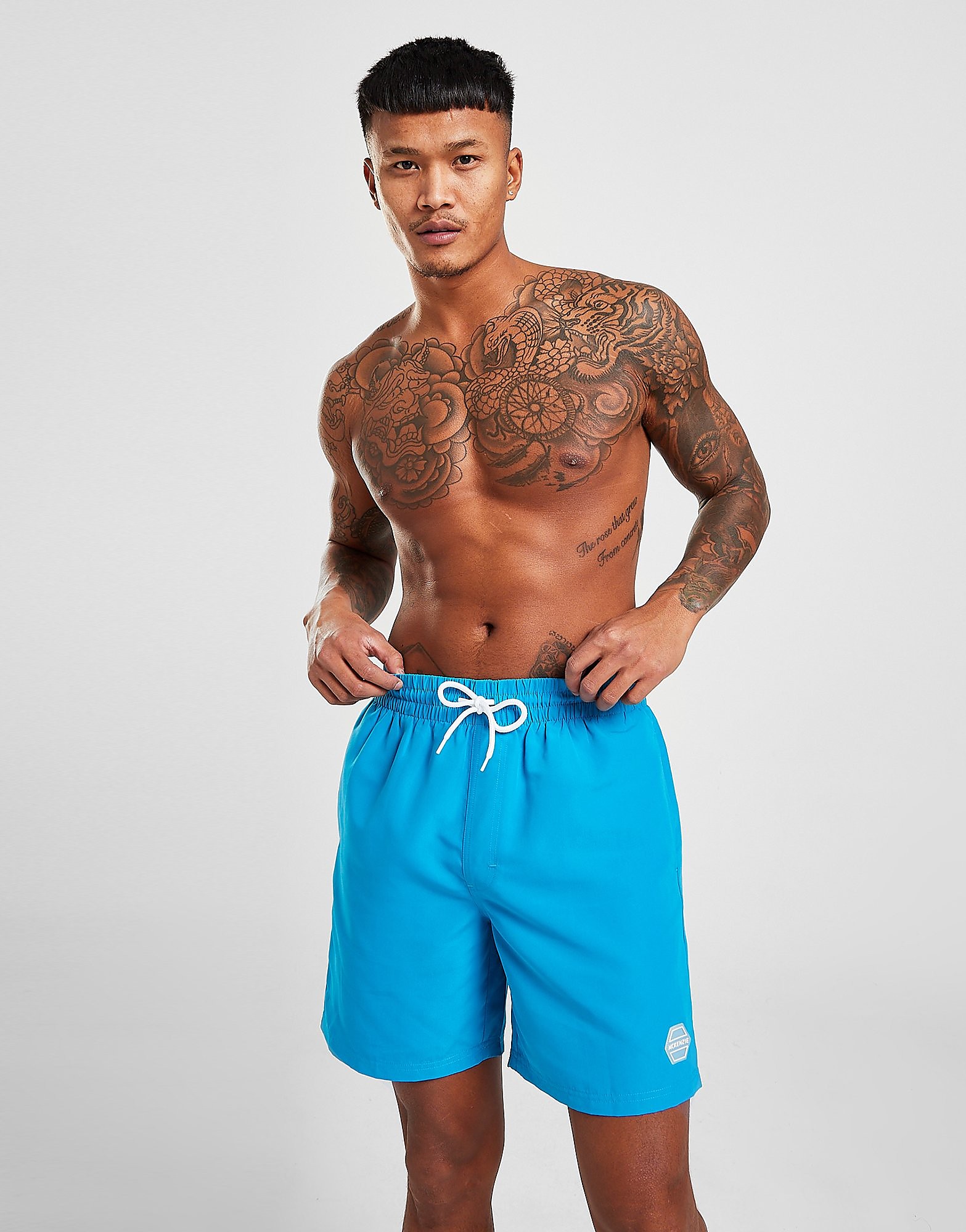 

McKenzie Essential Swim Shorts - Only at JD - Blue/Blue - Mens, Blue/Blue