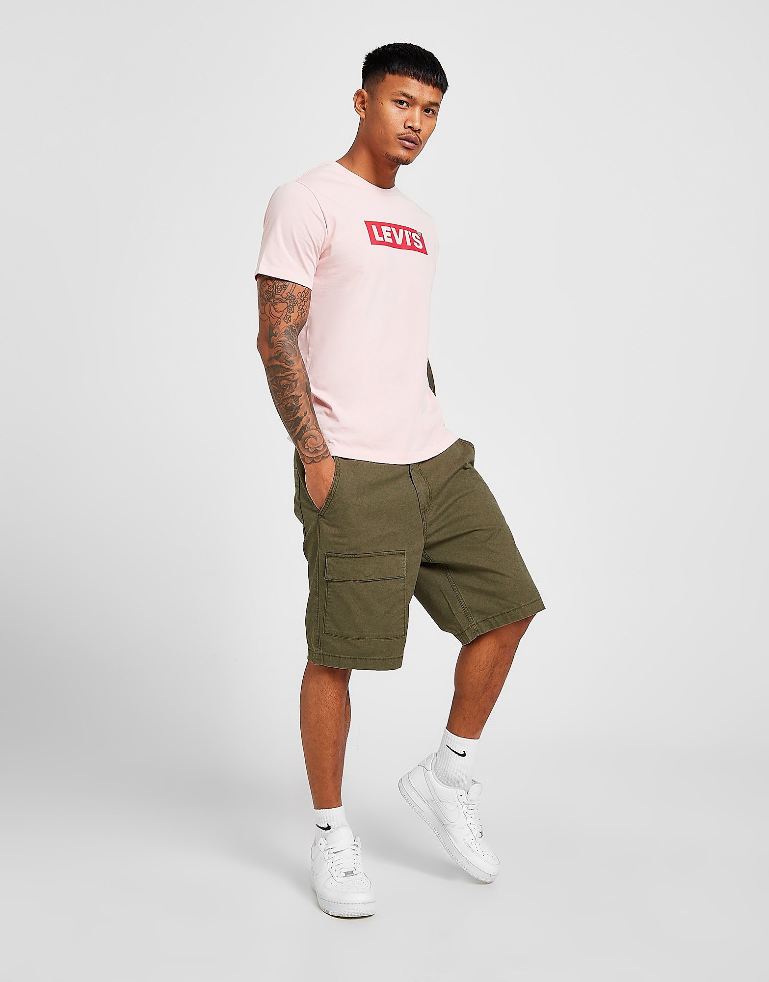 

Levis Cargo Shorts - Green - Mens, Green