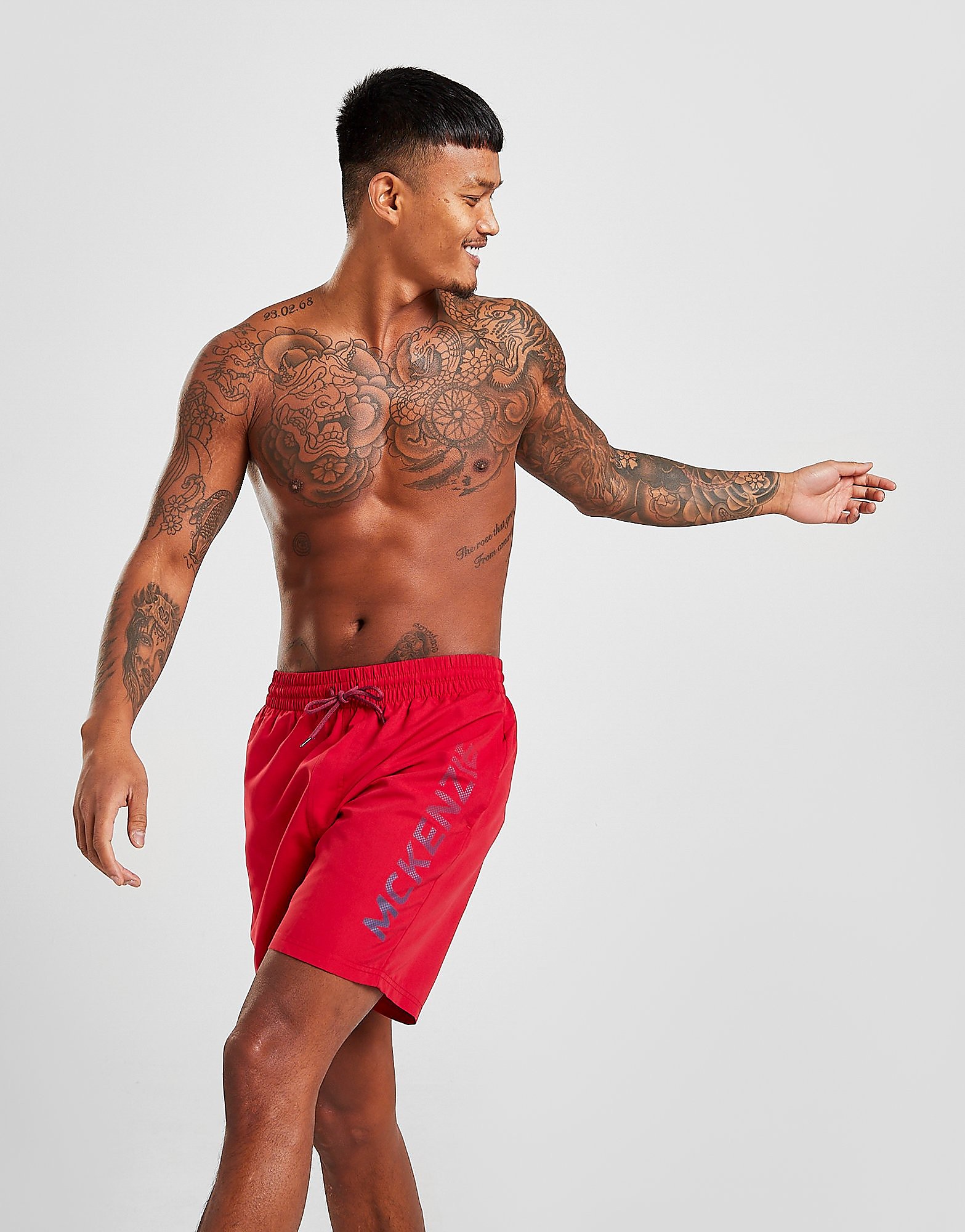 

McKenzie Masilo Swim Shorts - Only at JD - Red - Mens, Red