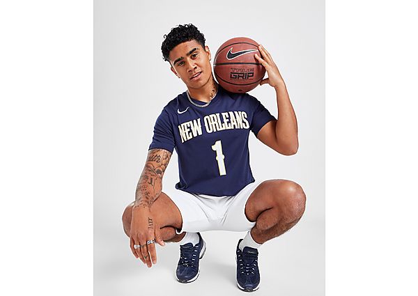 Nike New Orleans Pelicans Nike NBA-herenshirt - College Navy - Heren
