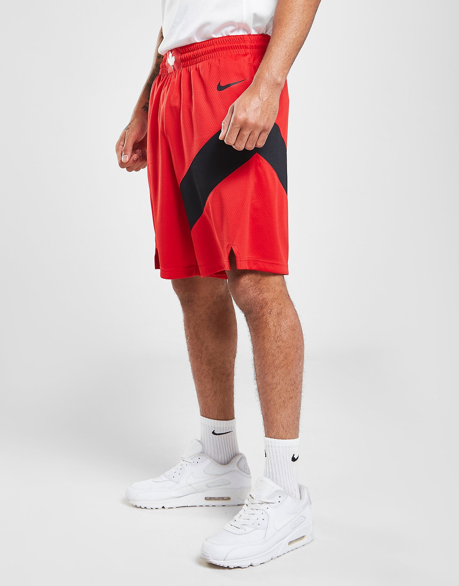 

Nike NBA Toronto Raptors Swingman Shorts - University Red - Mens, University Red